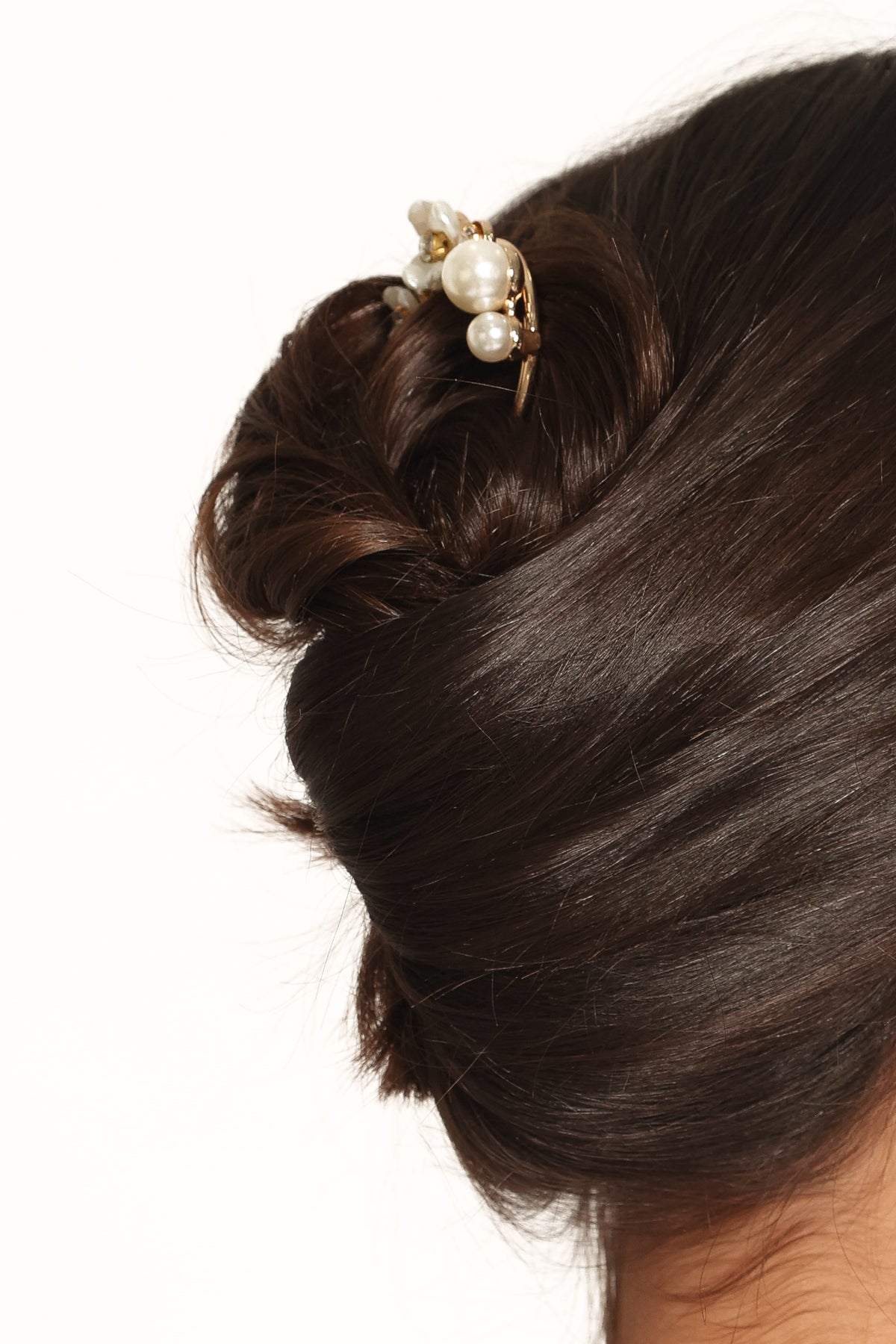Penelope Hair Pin - Gold Pearl