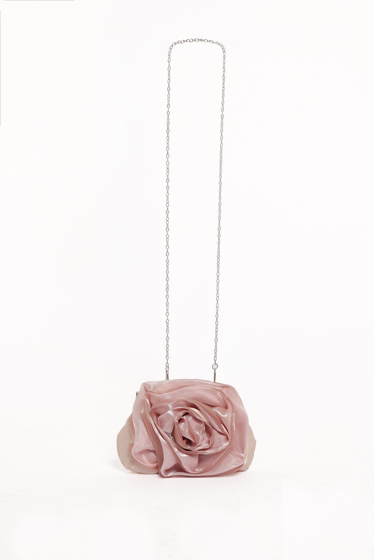Seraphina Rosette Bag - Blush Pink
