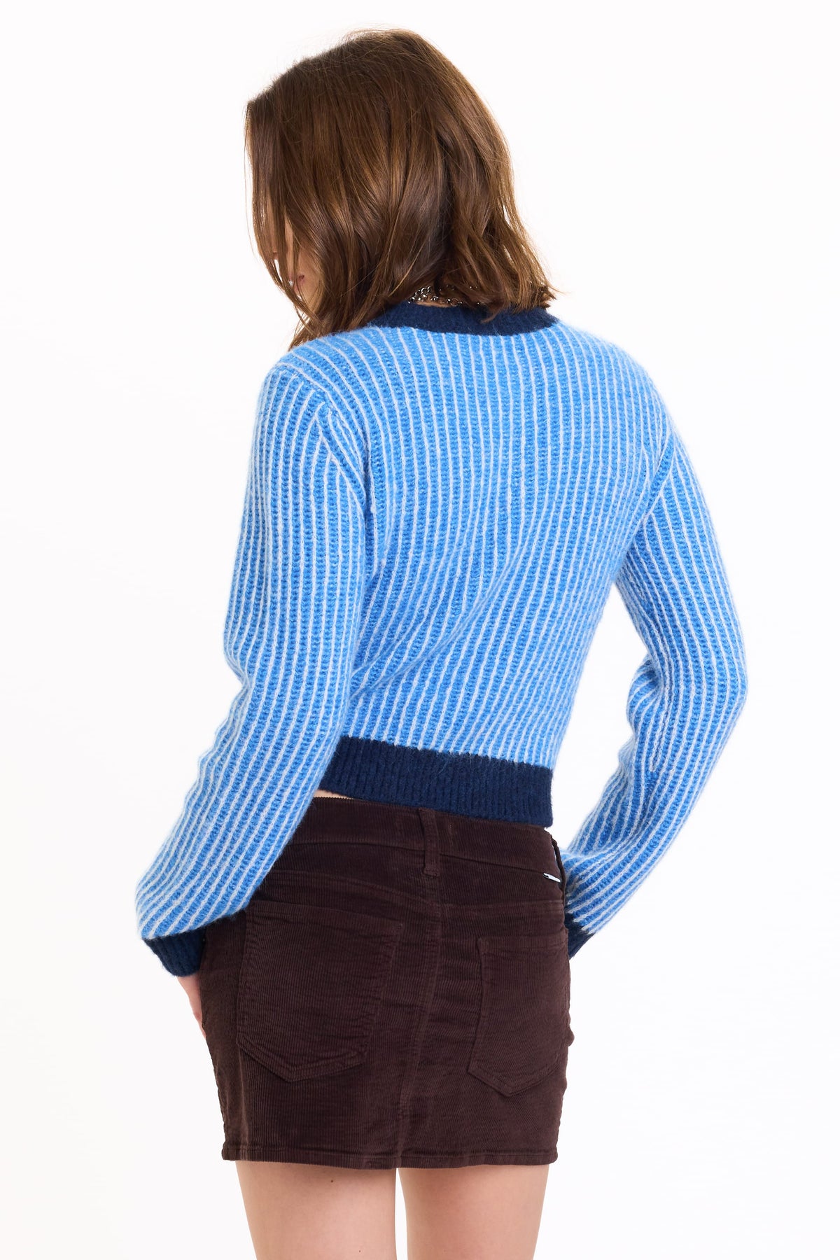 Daze Fever Micro Mini Skirt - Chocolate