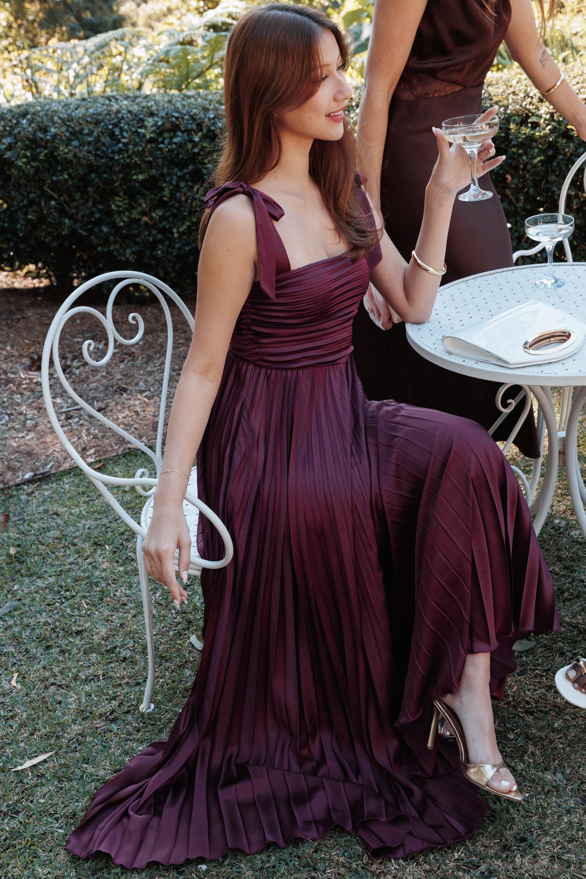Beaumont Maxi Dress - Wine