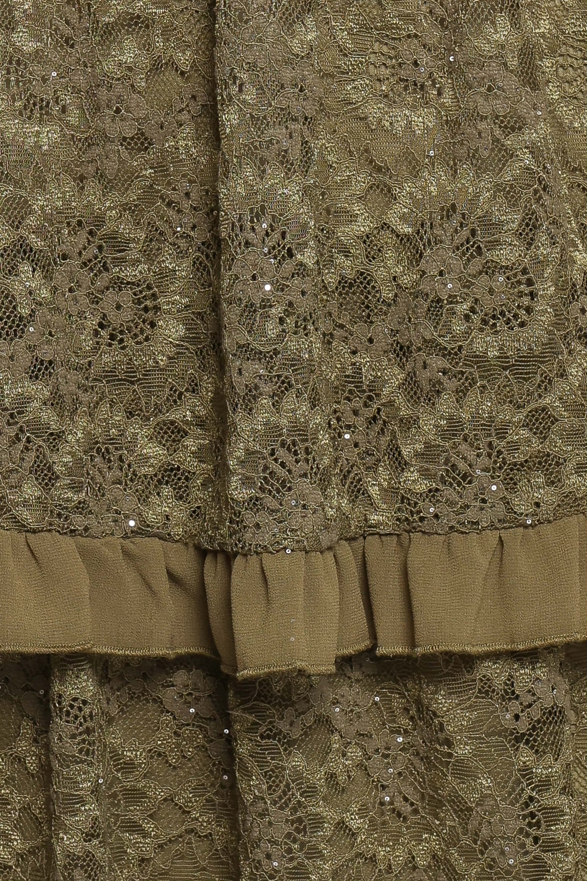 Cataleya Maxi Dress - Olive Lace