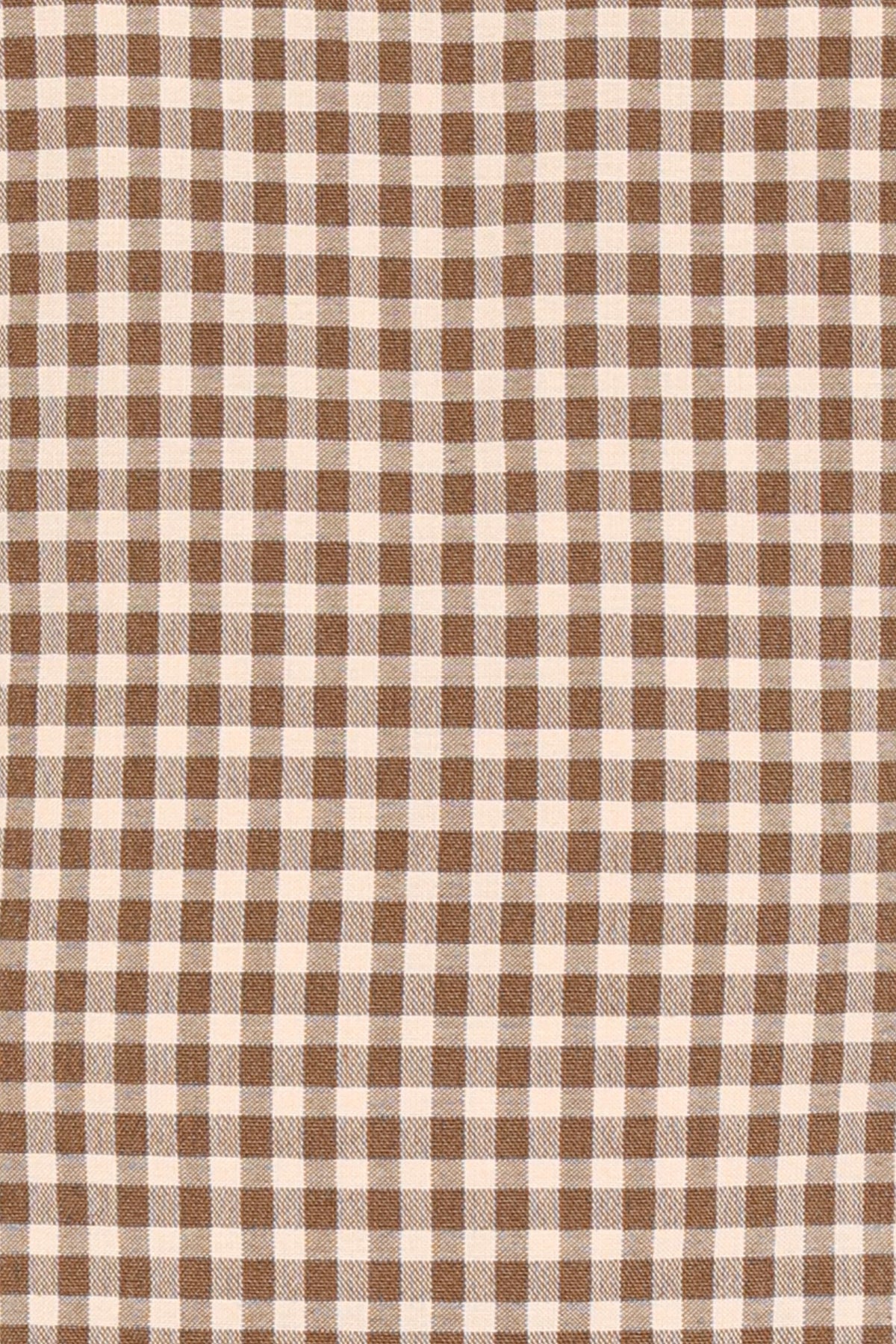 Lyric Mini Dress - Brown Check