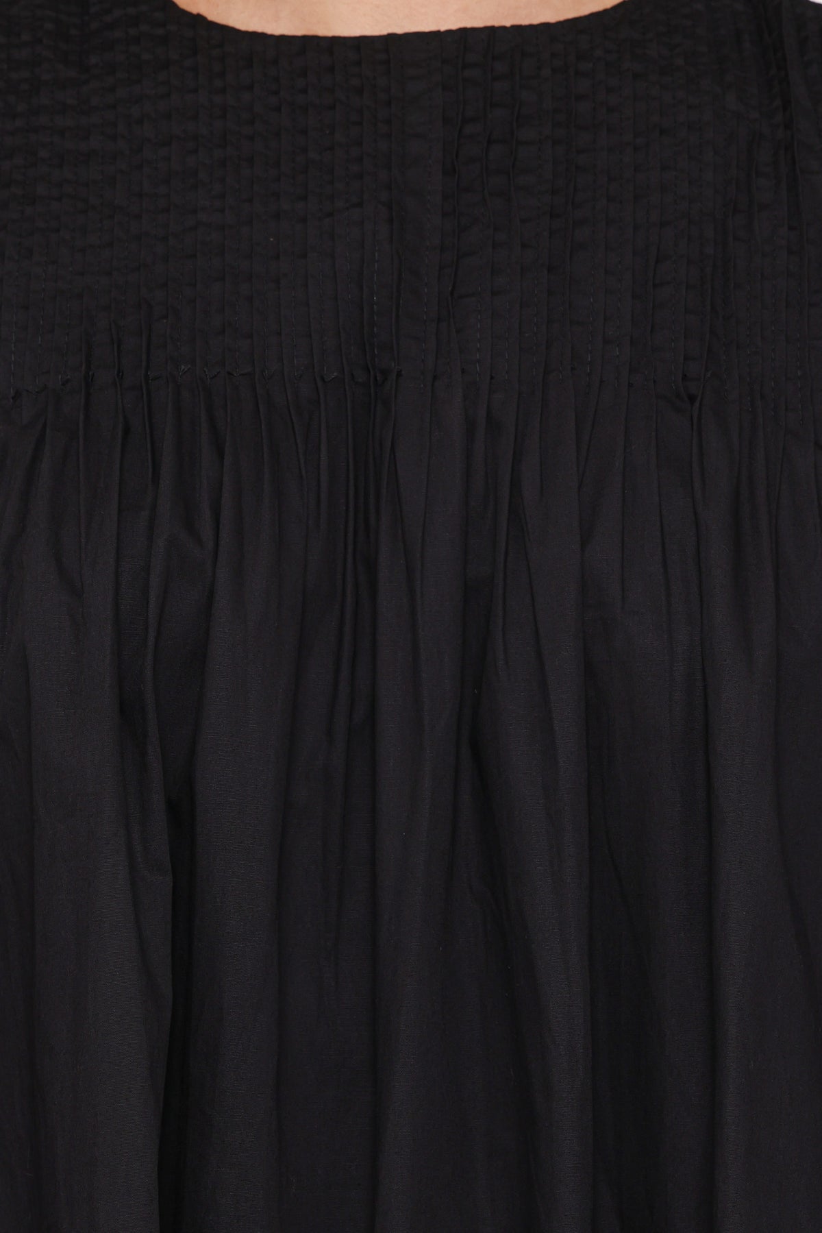 Wyatt Long Sleeve Mini Dress - Black