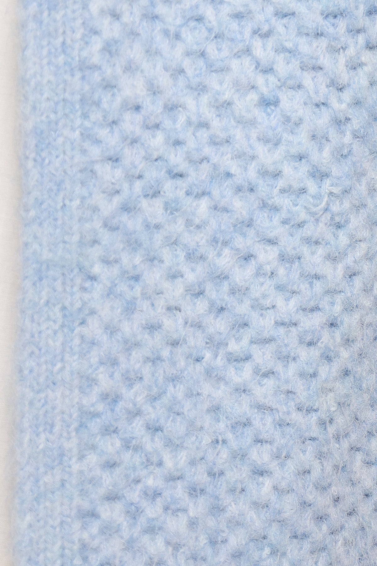 Carla Textured Long Cardigan - Light Blue