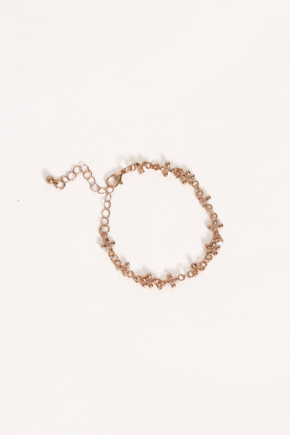 Hannah Flower Bracelet - Gold