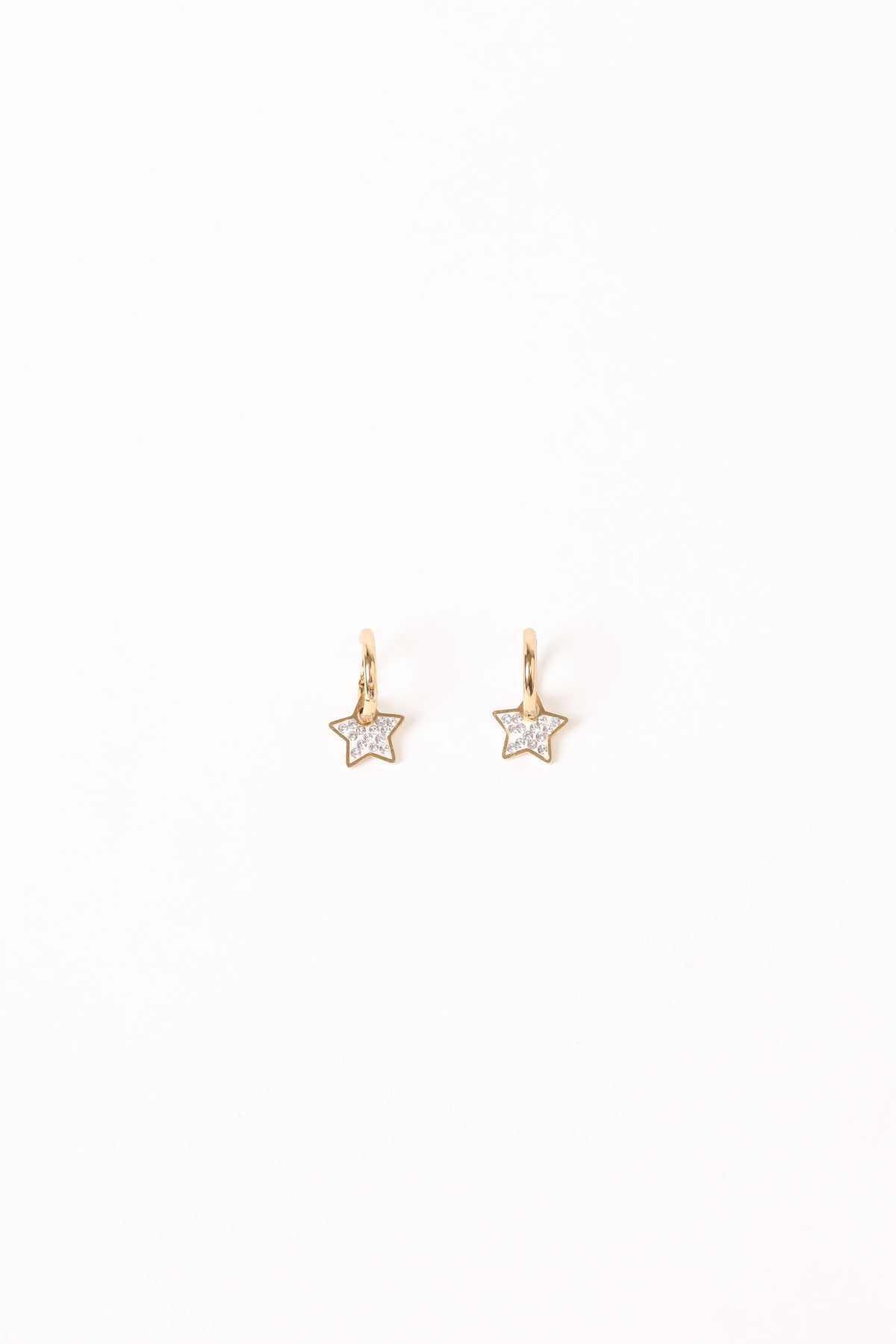 Hayden Star Earrings - Gold
