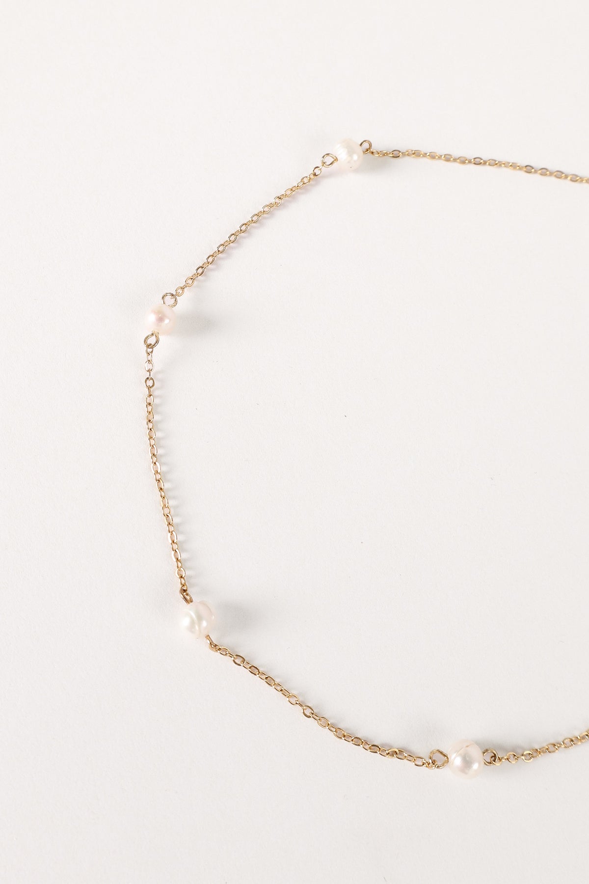 Kealy Pearl Necklace - Gold