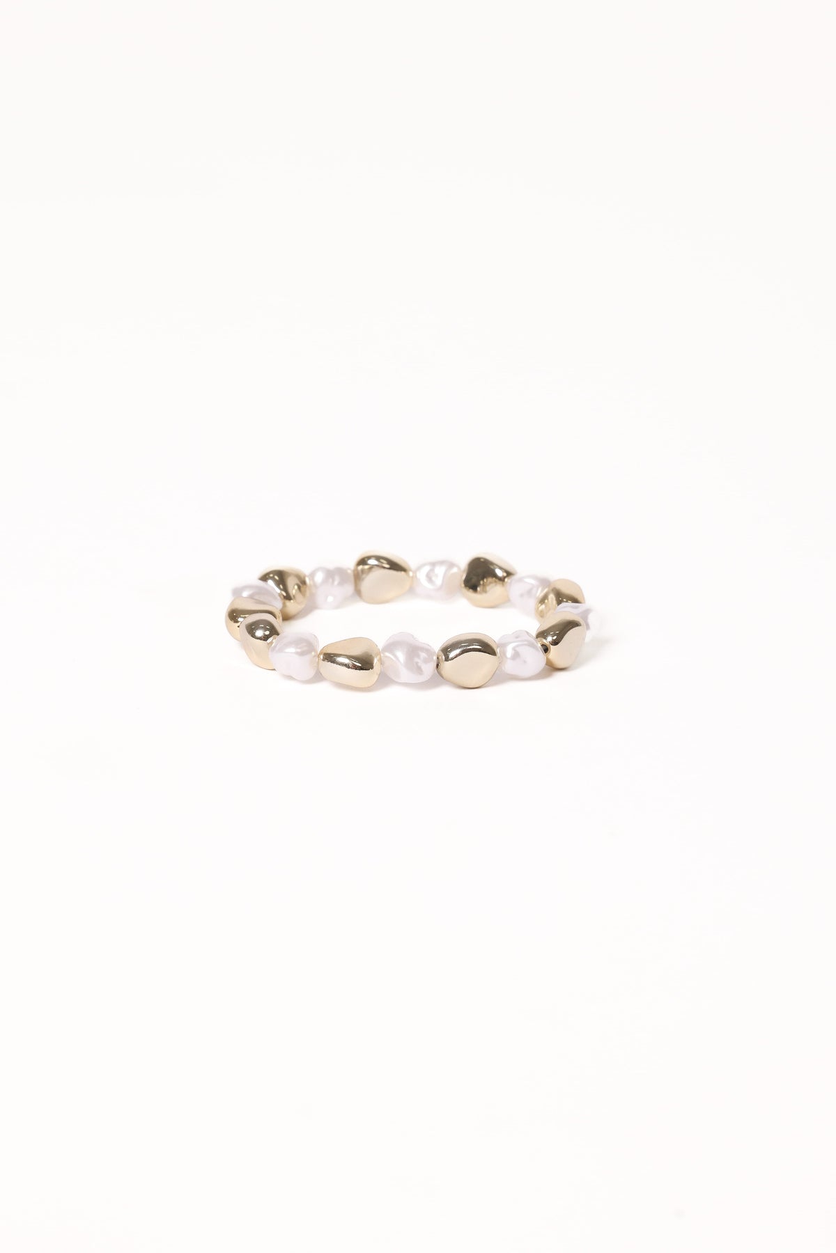 Phoenix Bracelet - Gold/Pearl