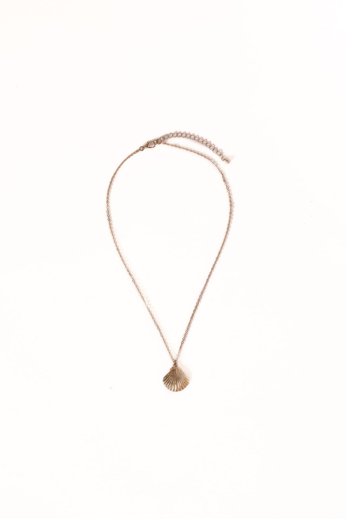 Shell Necklace - Gold