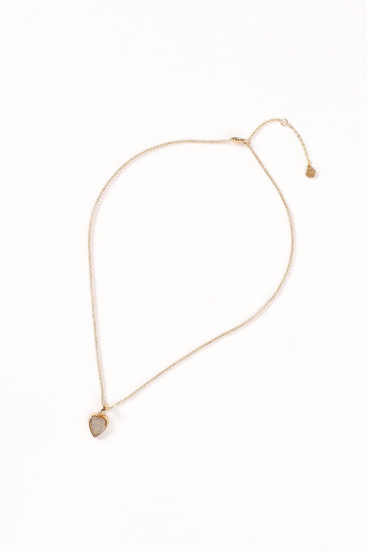 Sophie Heart Necklace - Gold