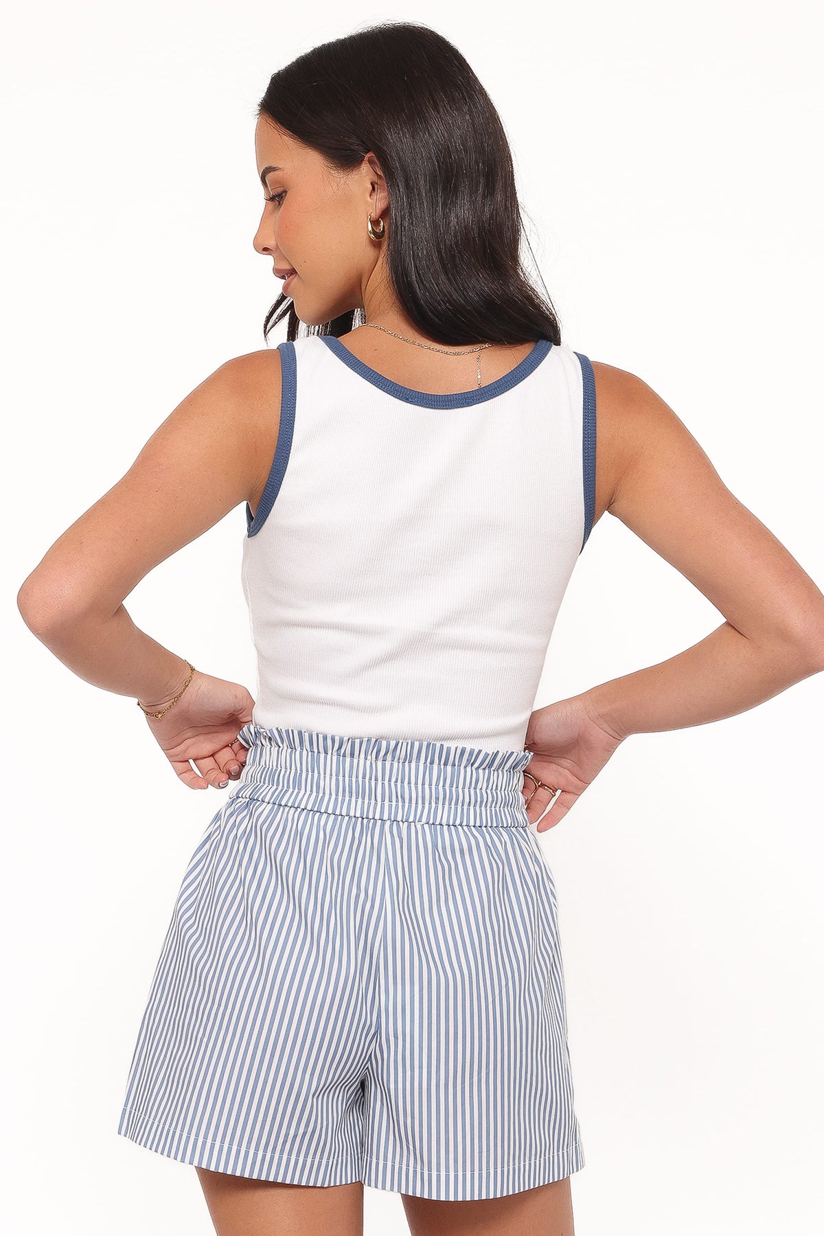 Jackson Boxer Short - Blue Stripe
