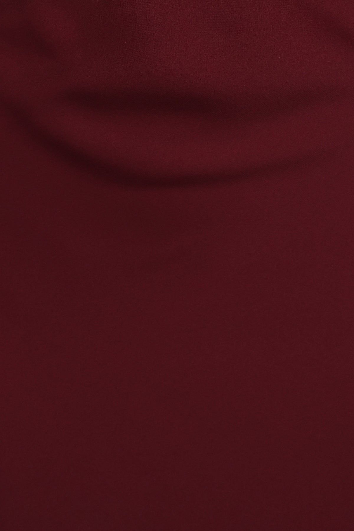 Nellie Satin Midi Skirt - Burgundy