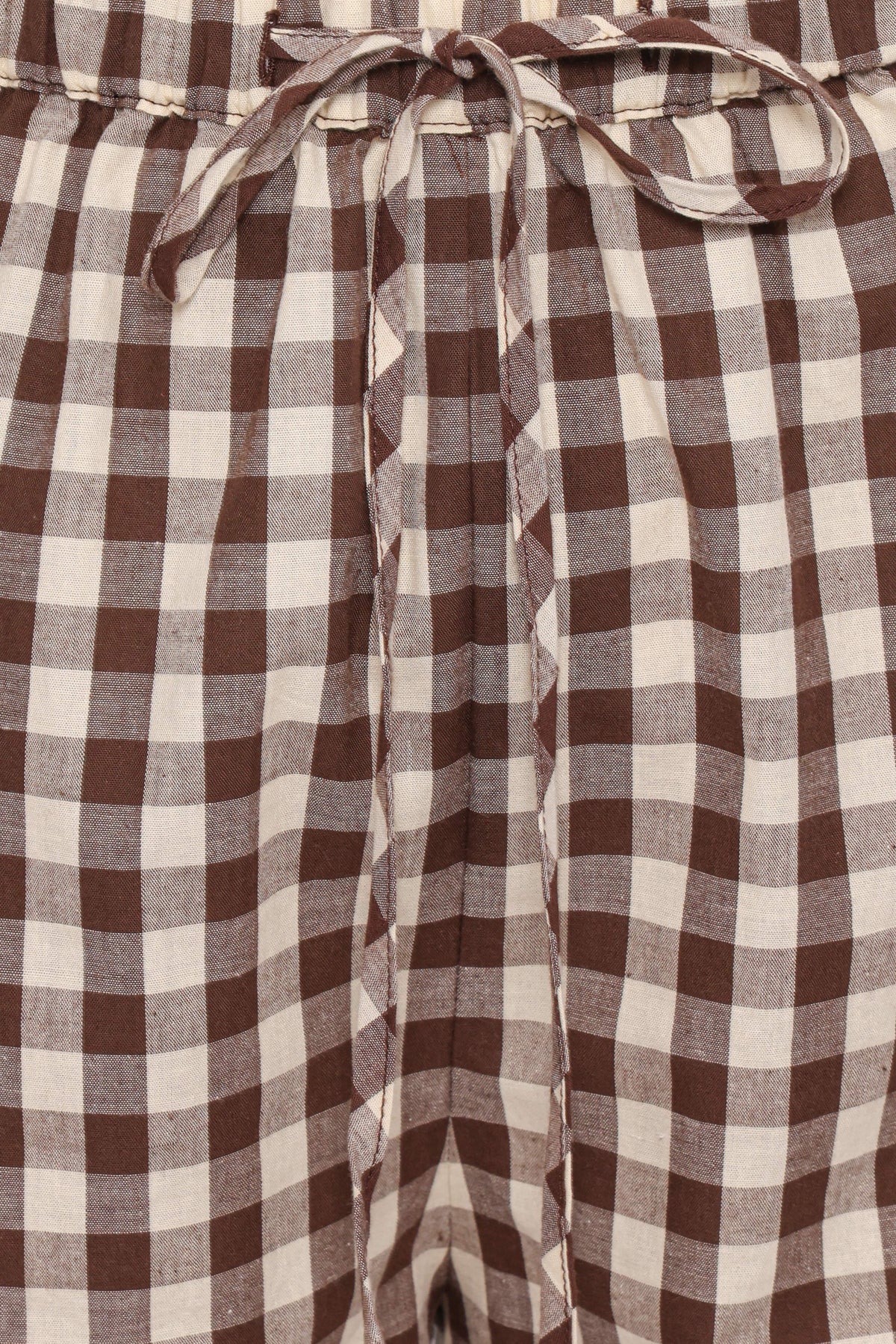 Rory Shorts - Brown Gingham