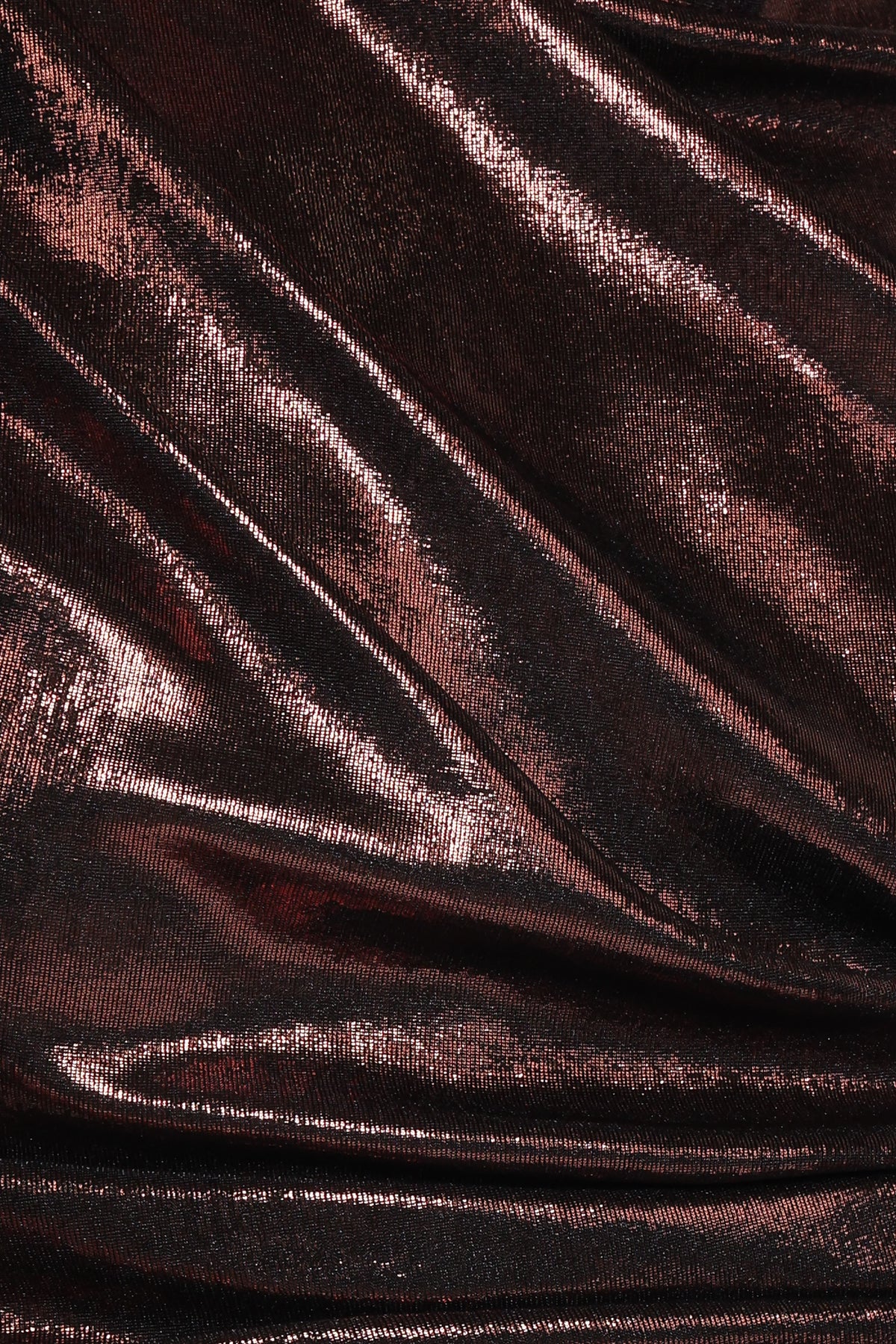 Velman Metallic Maxi Skirt - Bronze