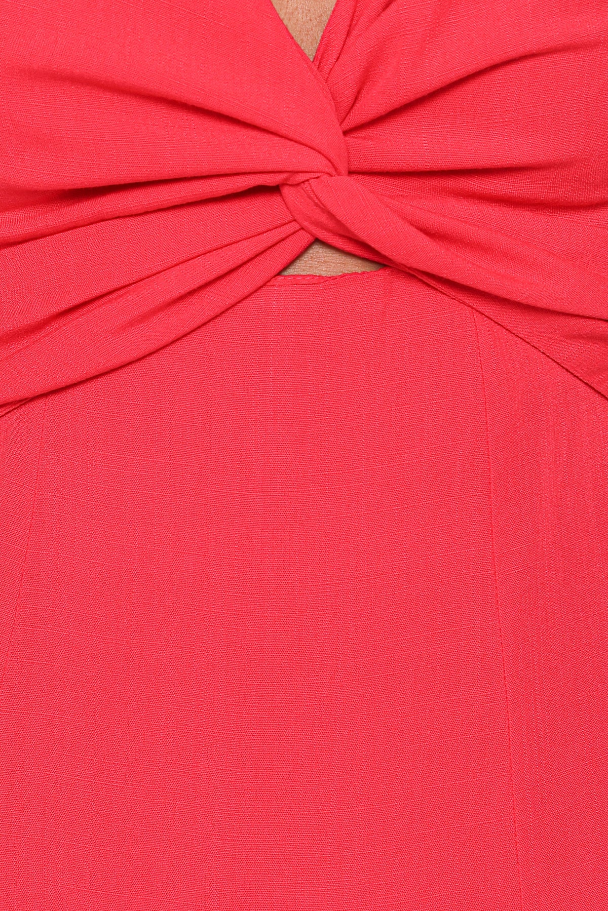 Archer Midi Dress - Red