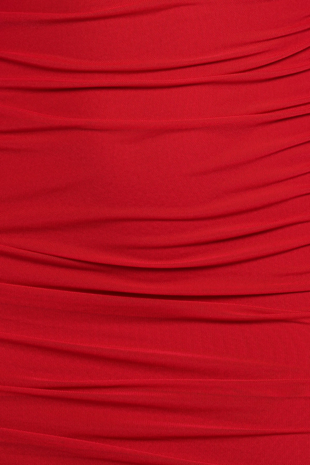 Austin Long Sleeve Mini Dress - Red