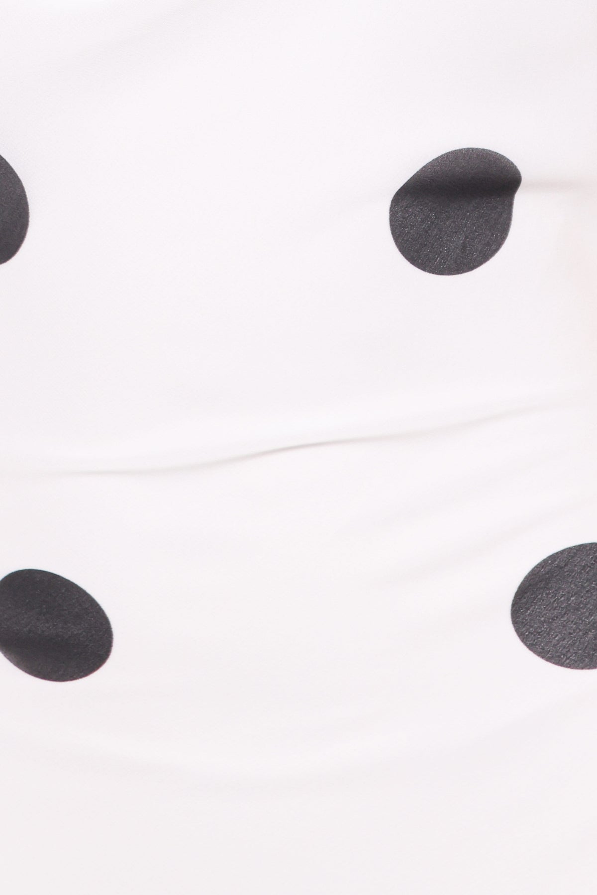 Collette Maxi Dress - White Polka Dot