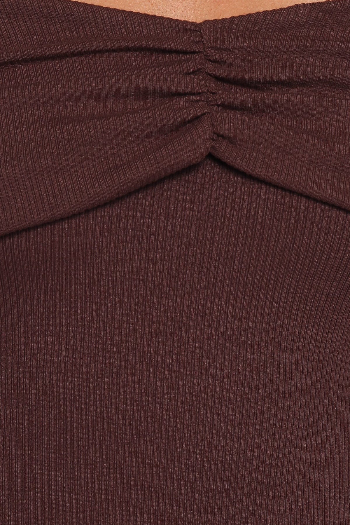 Danica Mini Dress - Chocolate Brown