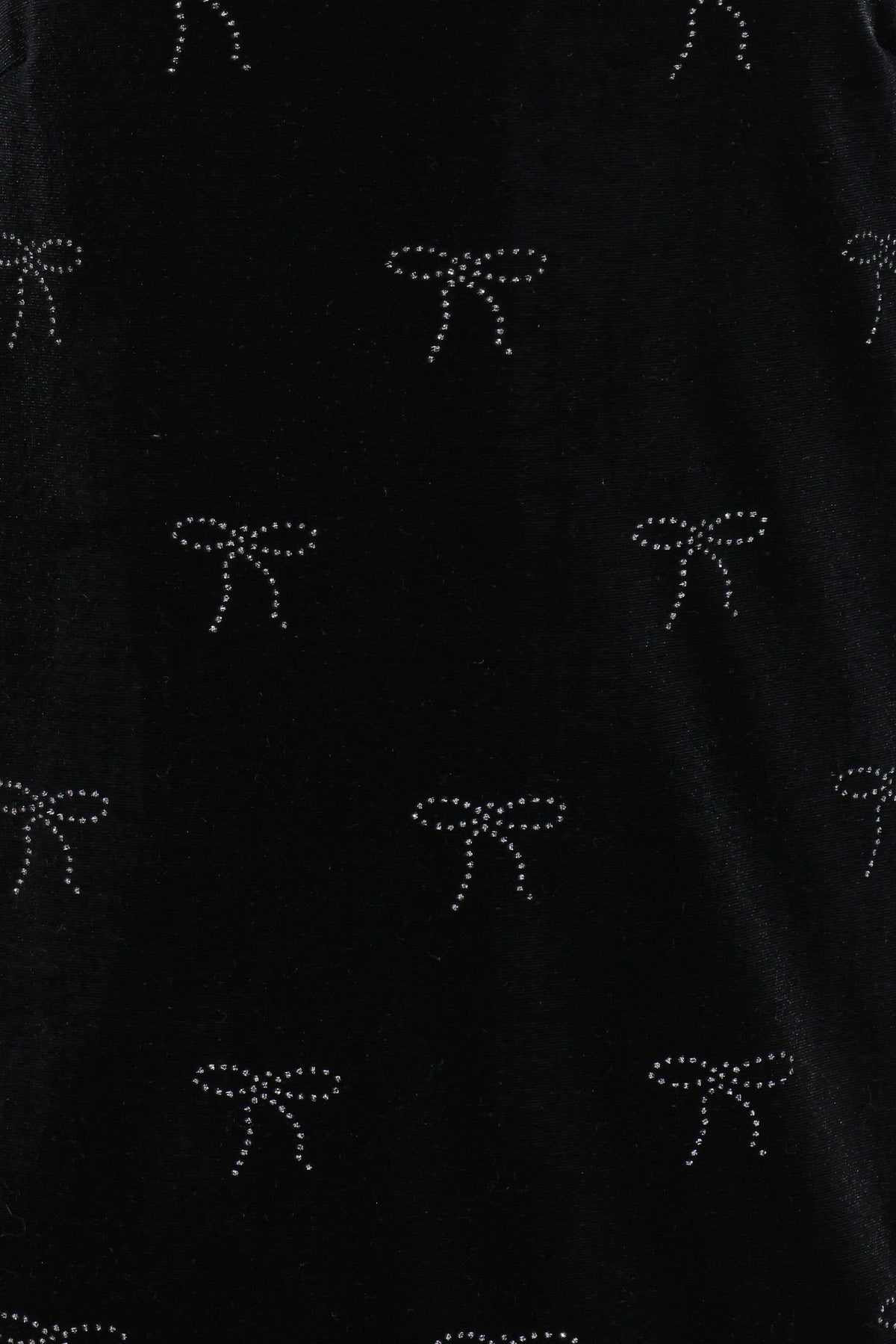 Eileen Mini Dress - Black Velvet