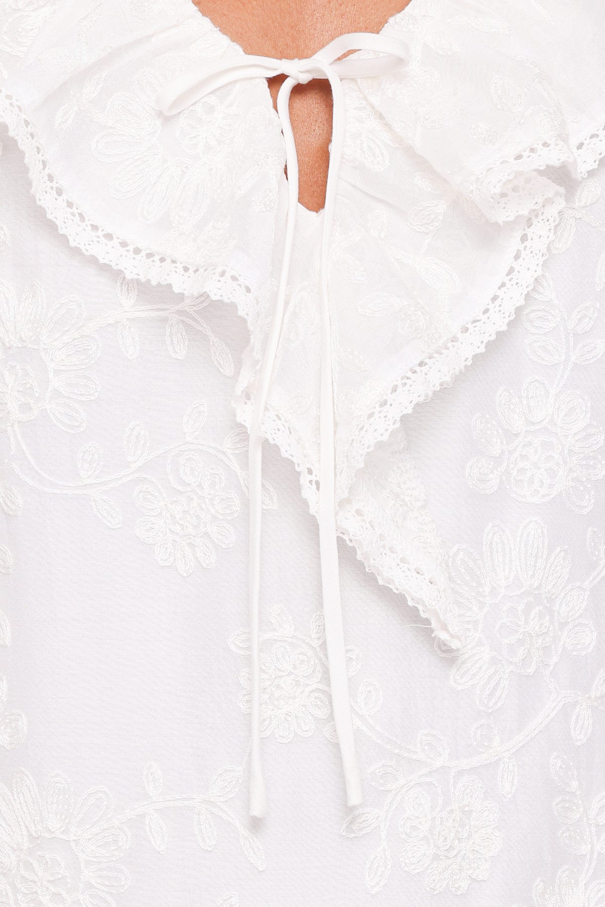 Frenchy Mini Dress - White