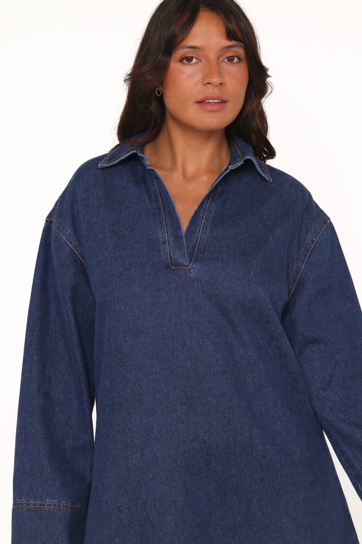 Genesis Mini Dress - Indigo