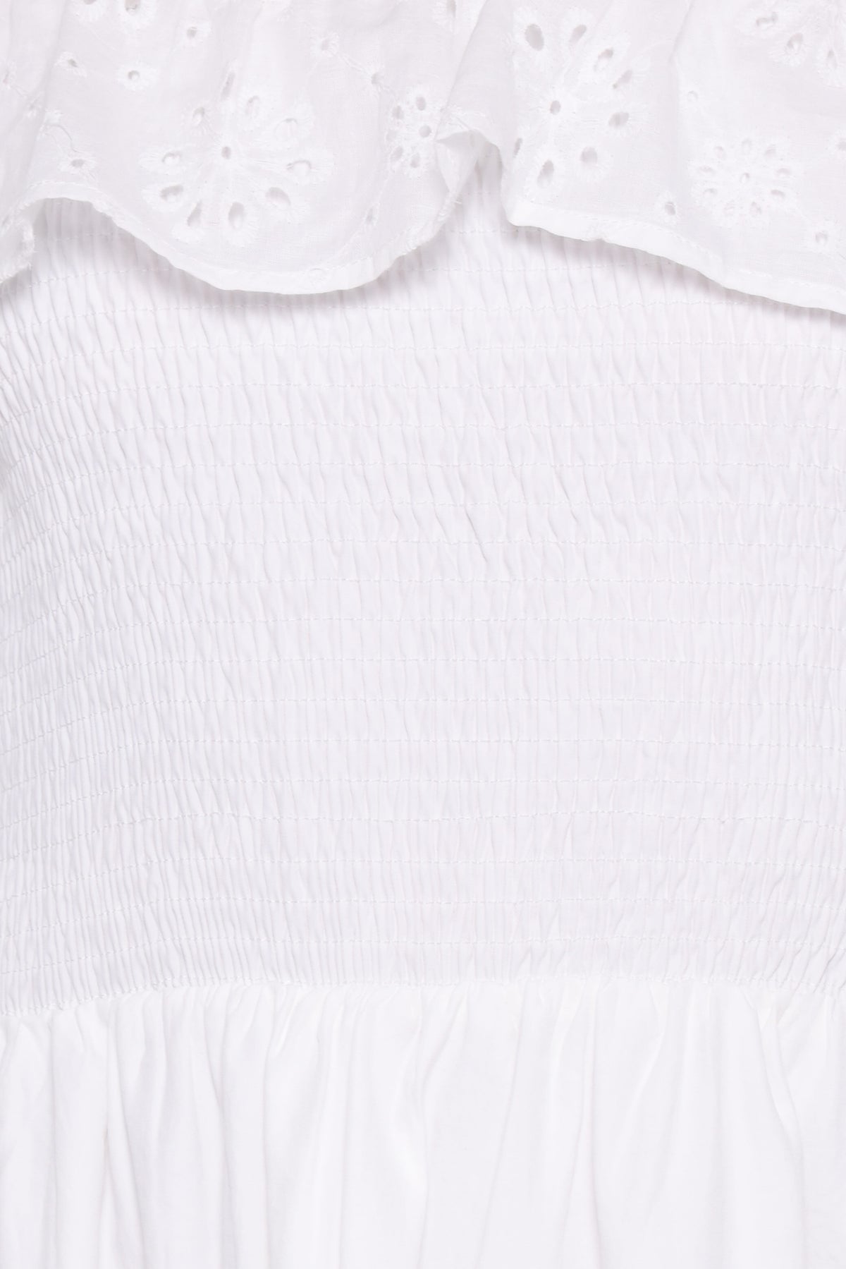 Gilbert Strapless Maxi Dress - White