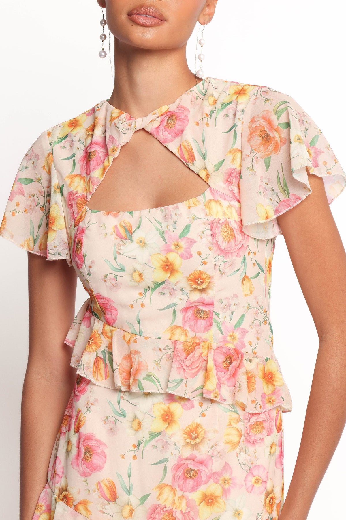 Leila Maxi Dress - Peony
