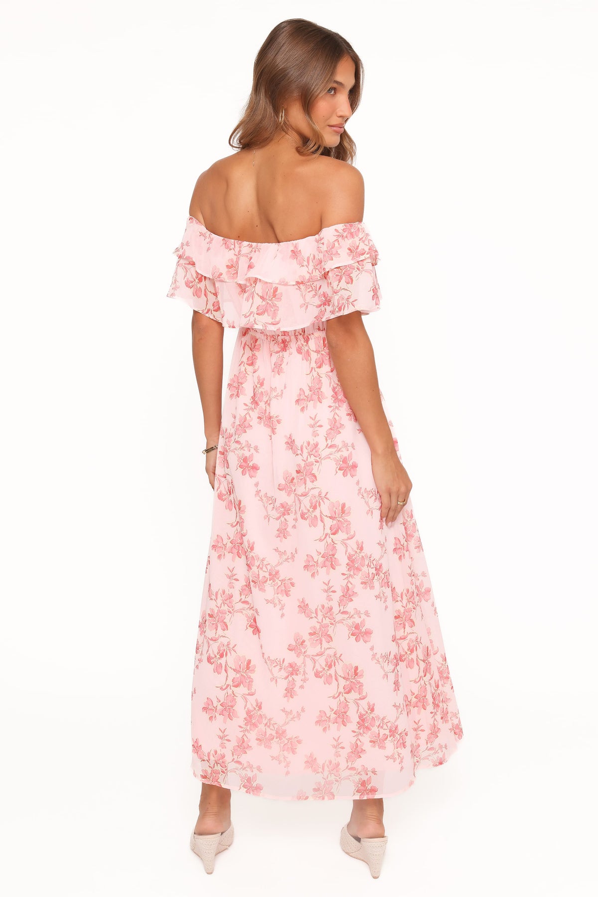 Majesty Maxi Dress - Rose Pink Floral