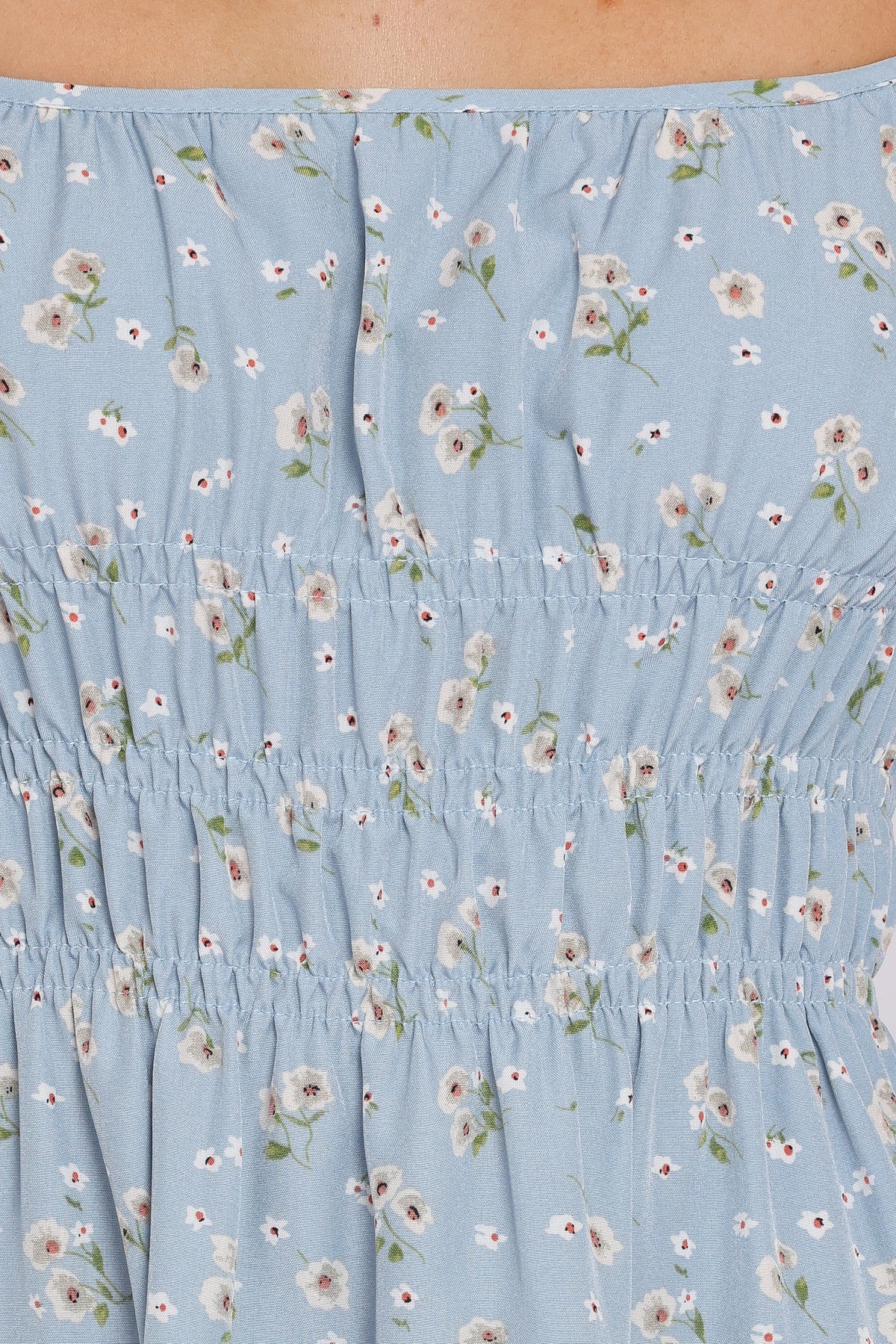 Makayla Mini Dress - Blue Floral