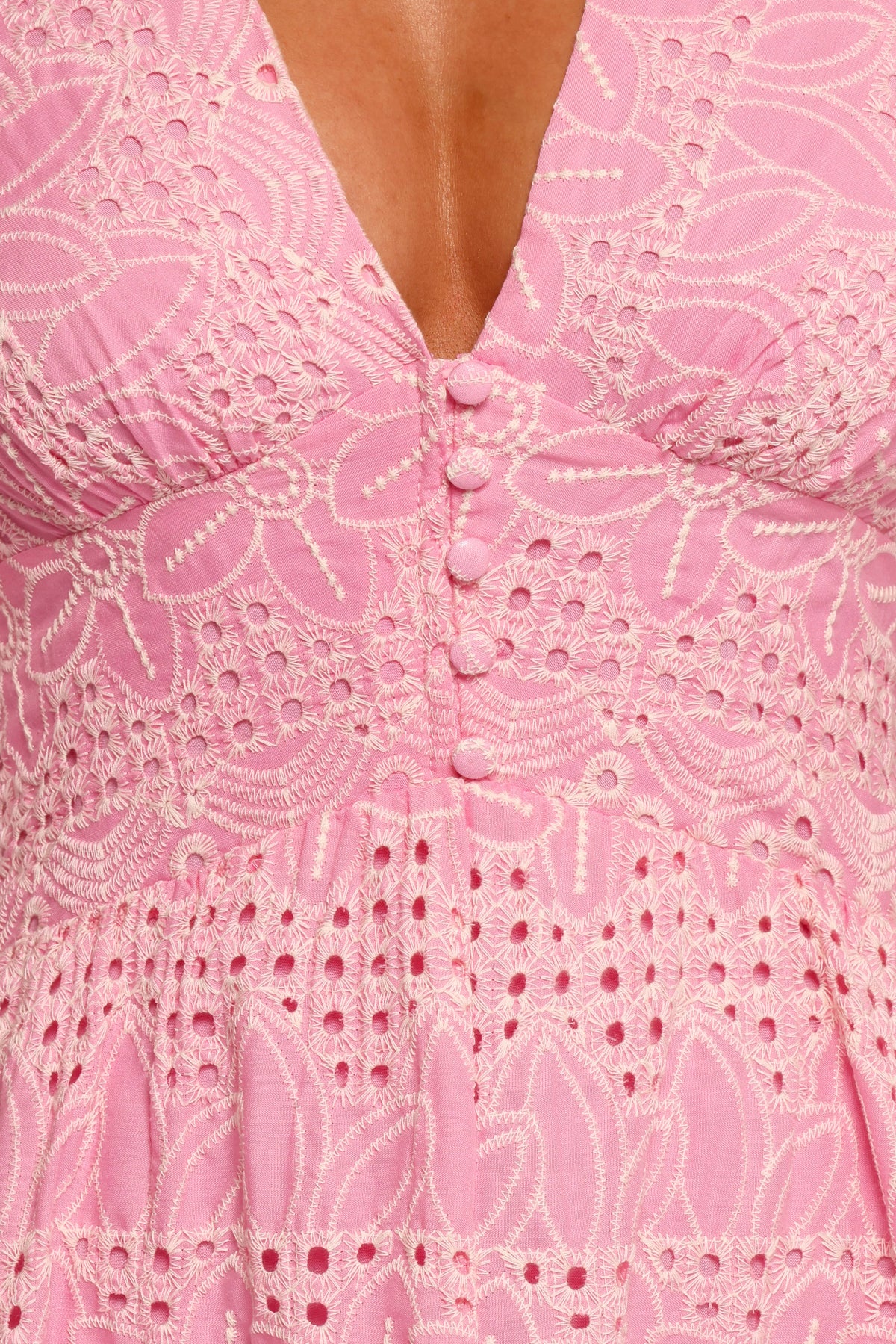 Tani Midi Dress - Pink