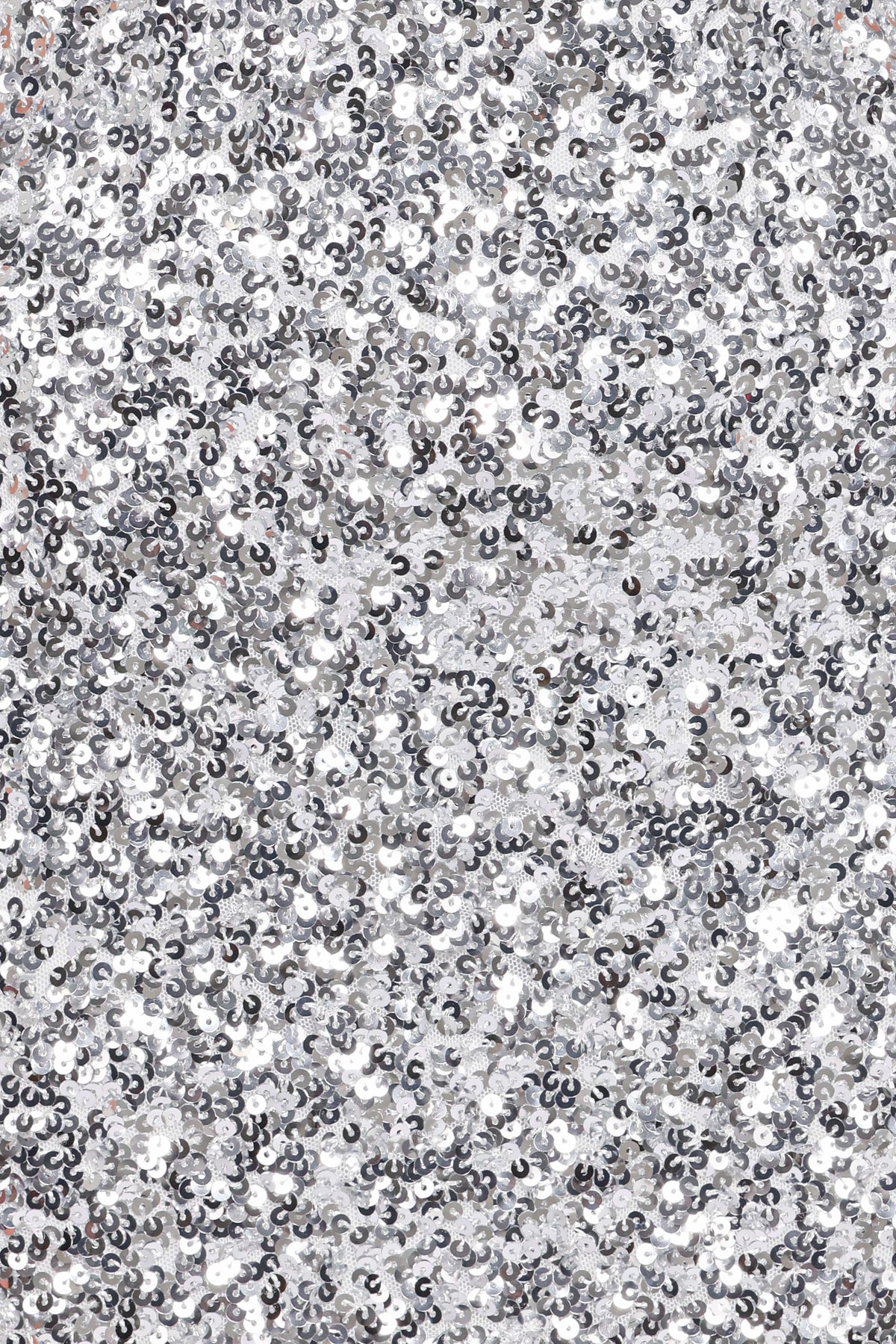 Tory Off Shoulder Sequin Mini Dress - Silver