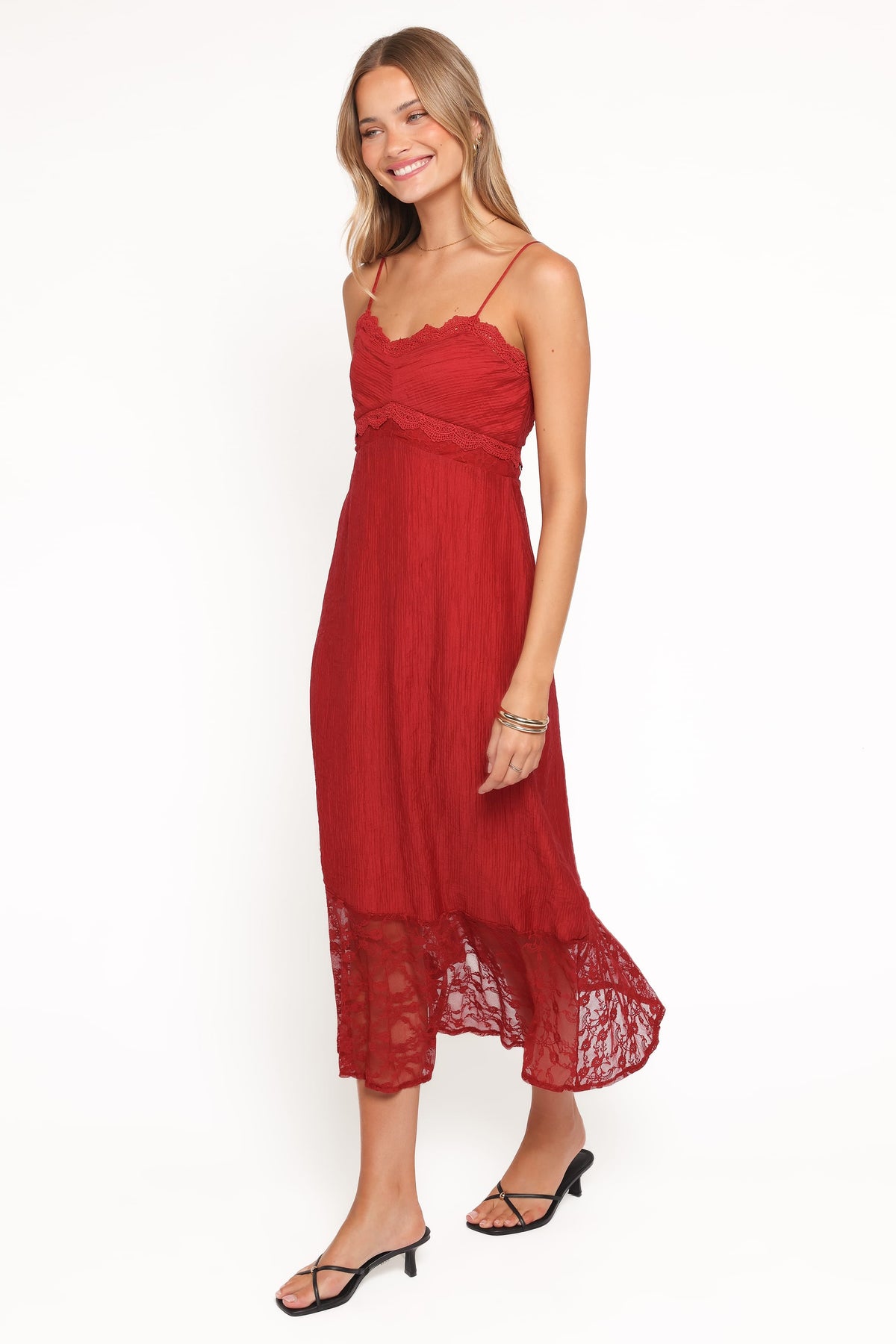 Winnie Maxi Dress - Red