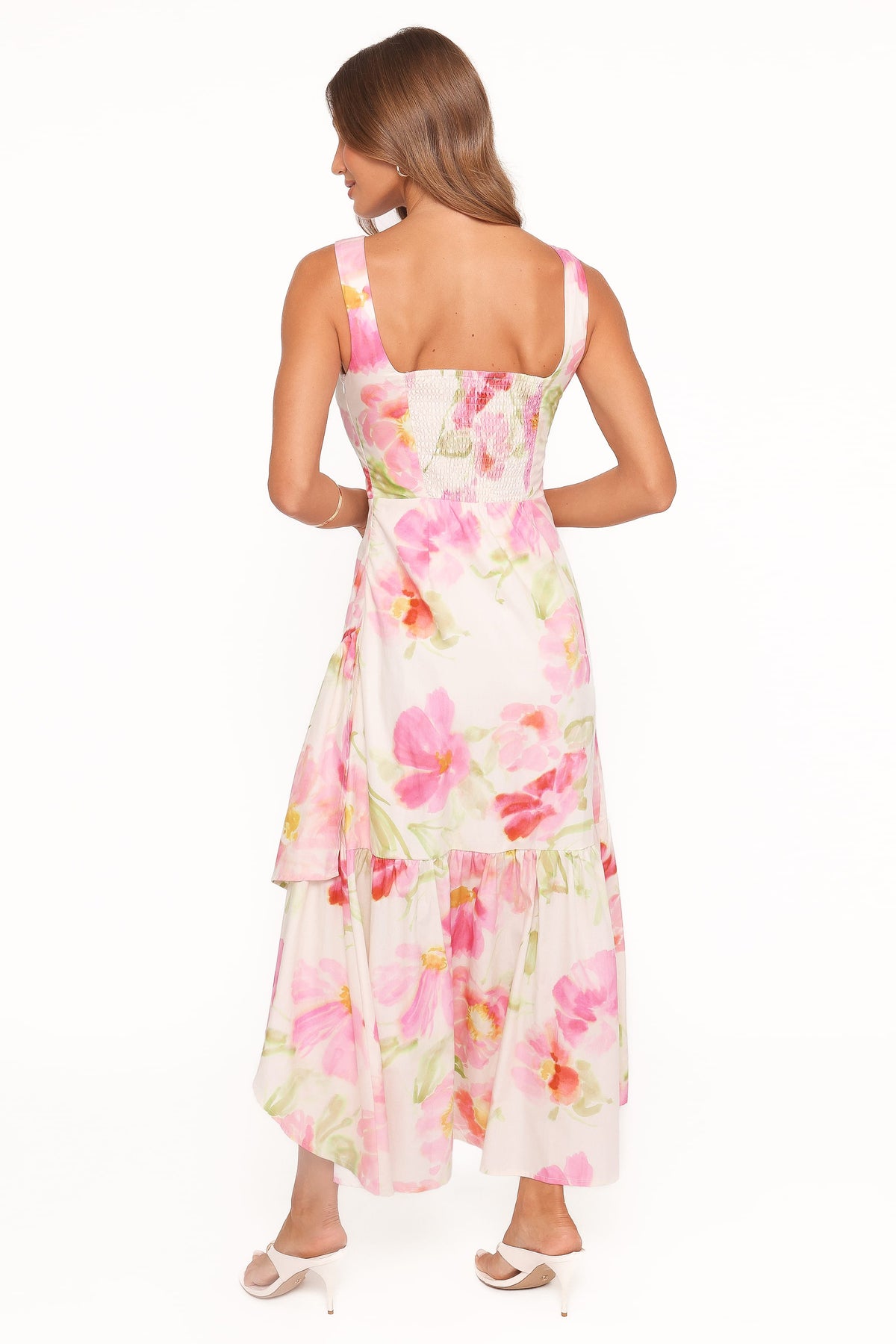 Zula Maxi Dress - Pink Garden Floral