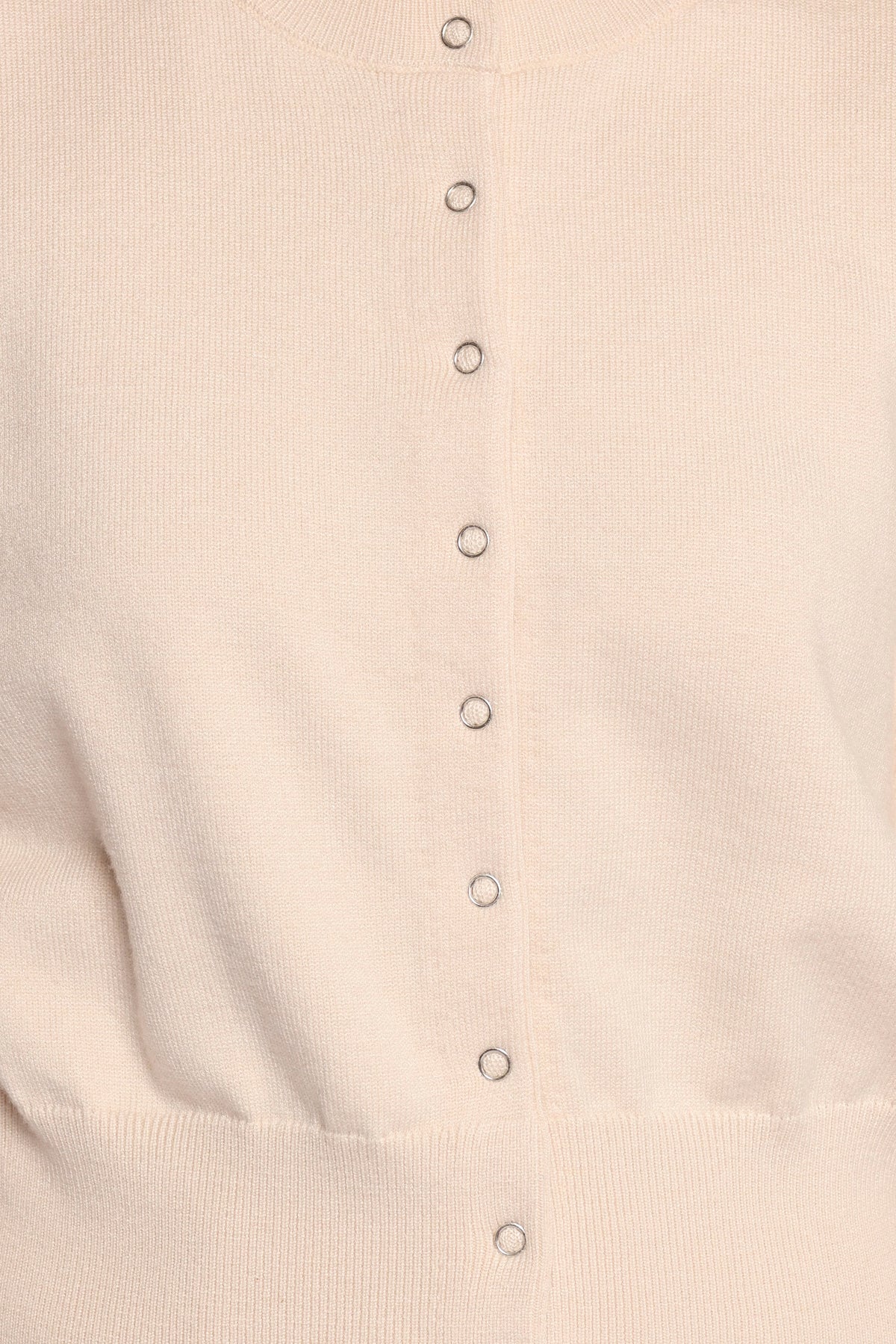 Elita Fitted Cardigan - Cream