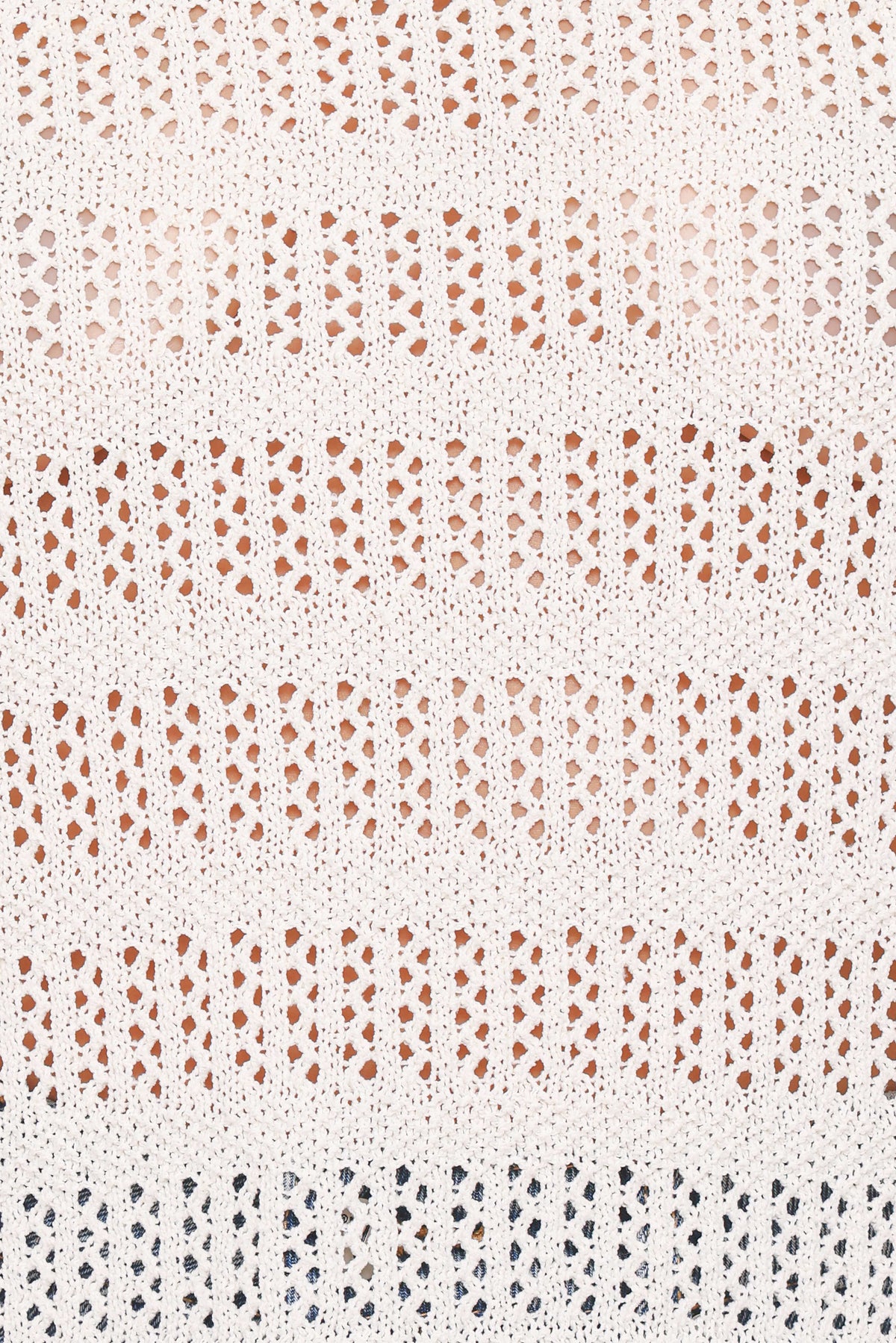 Flavia Open Stitch Sweater - Cream