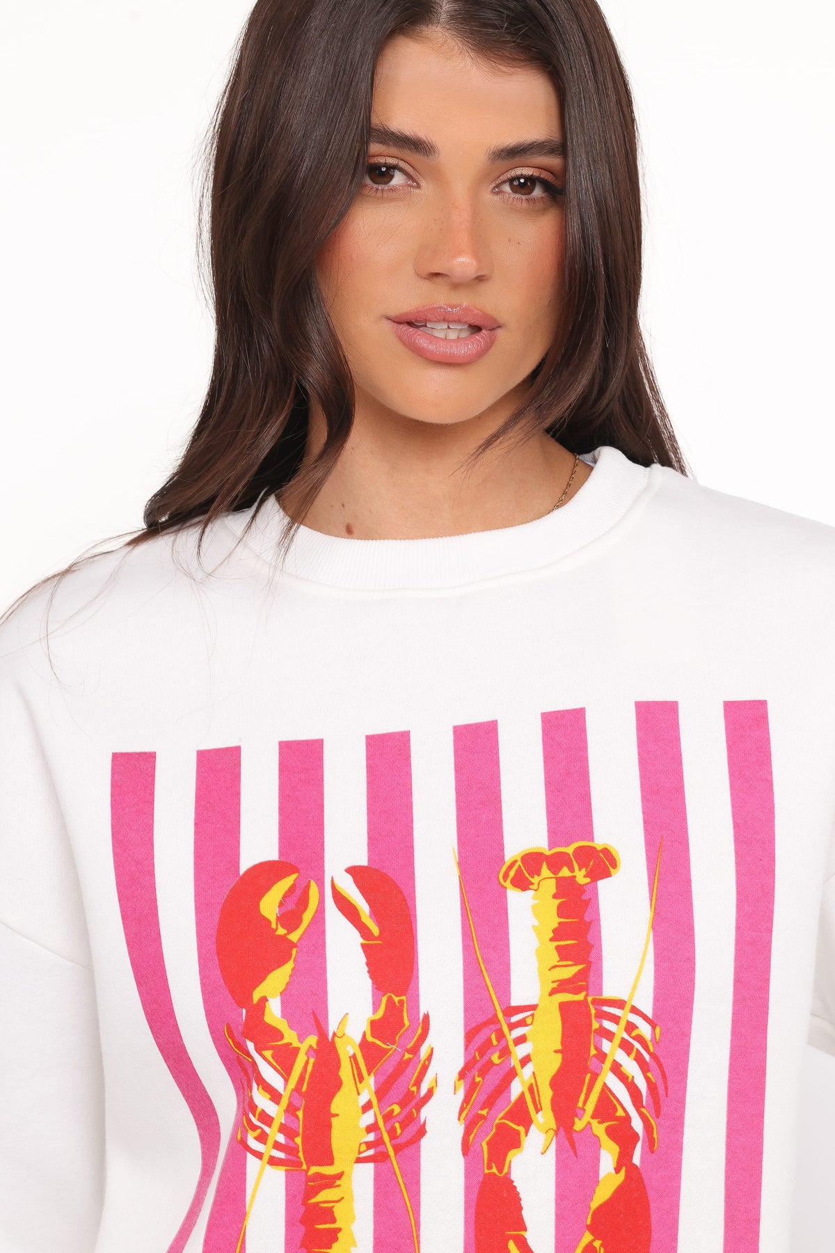 Goodwin Lobster Sweatshirt - White