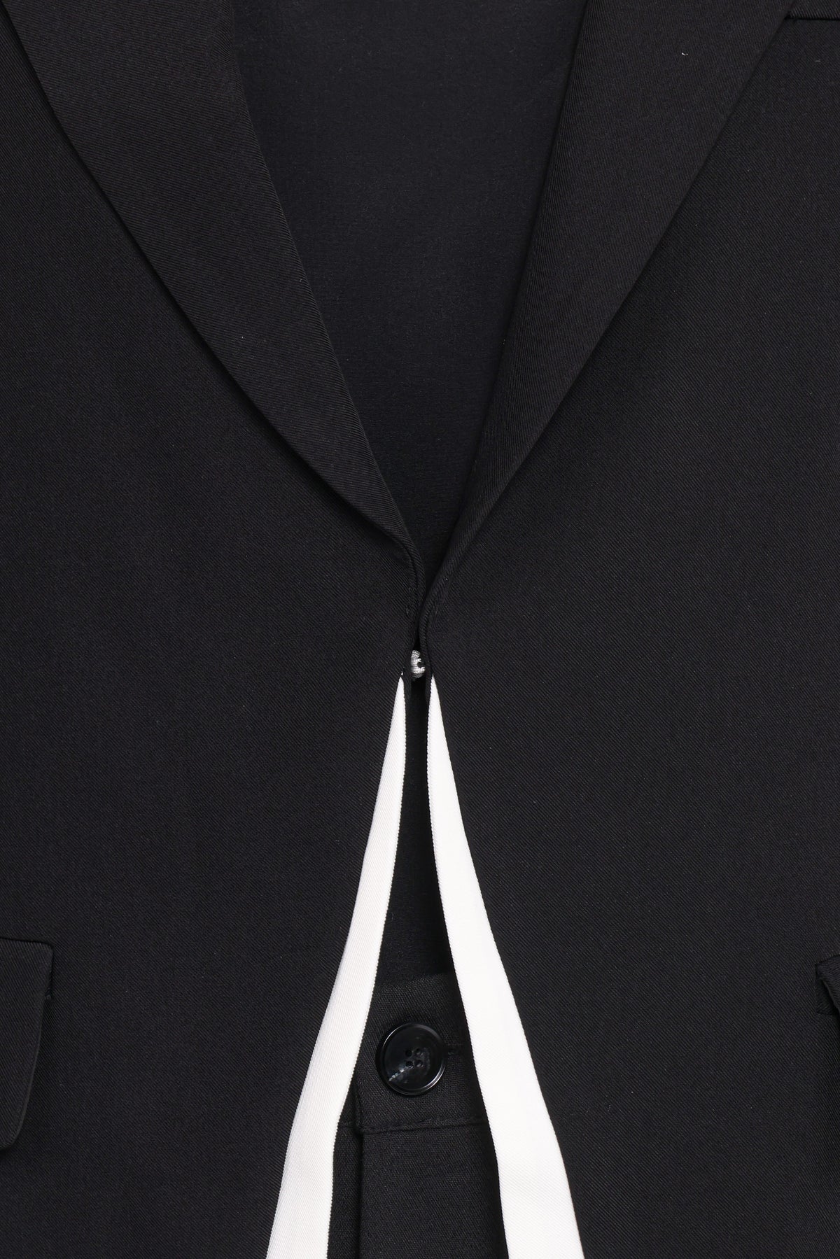 Melissa Layered Blazer - Black