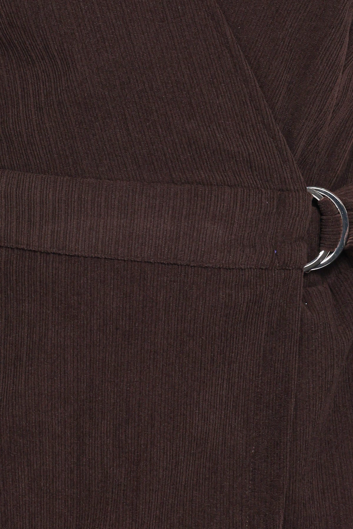 Vesper Corduroy Romper - Chocolate