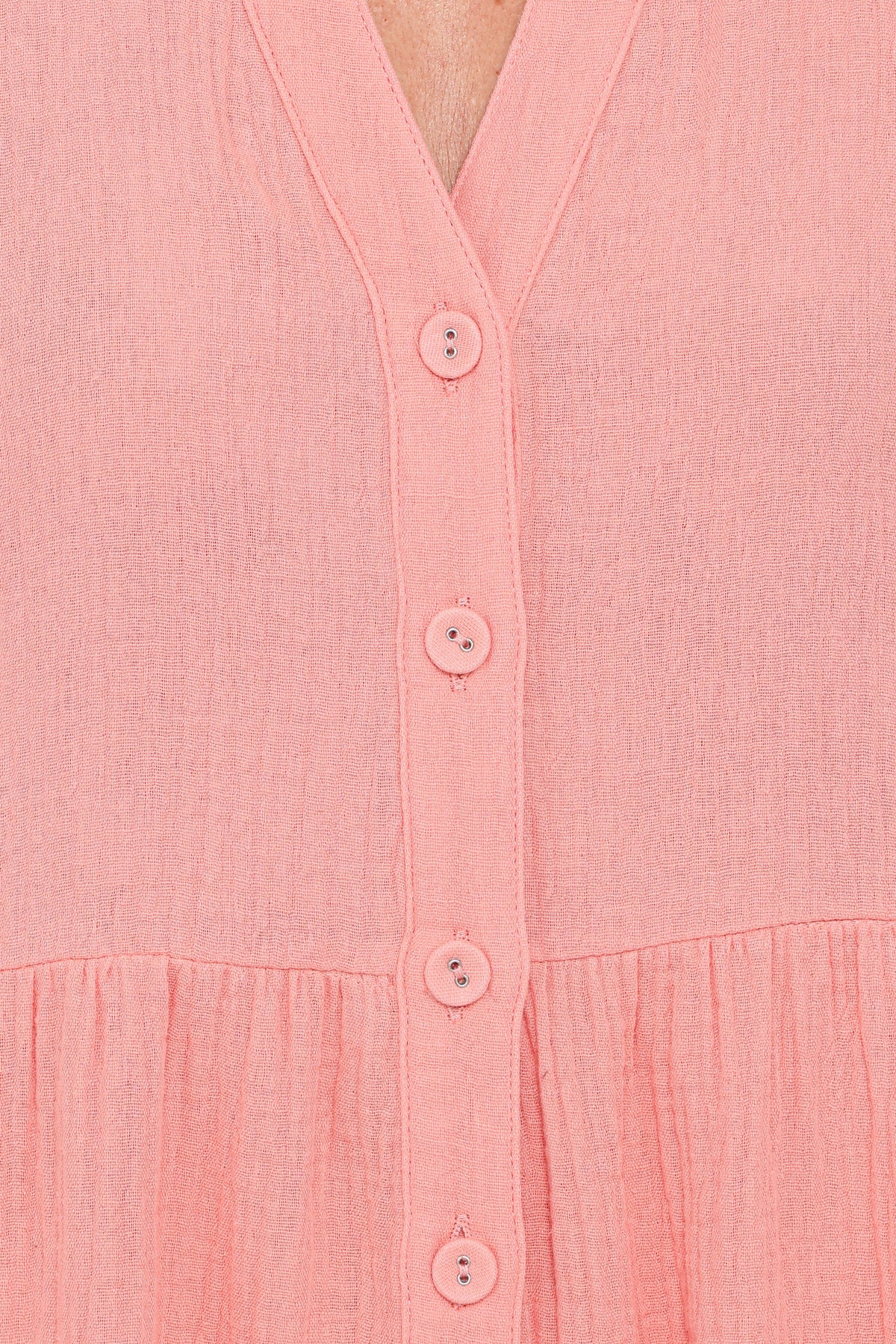 Winny Romper - Orange Sherbet