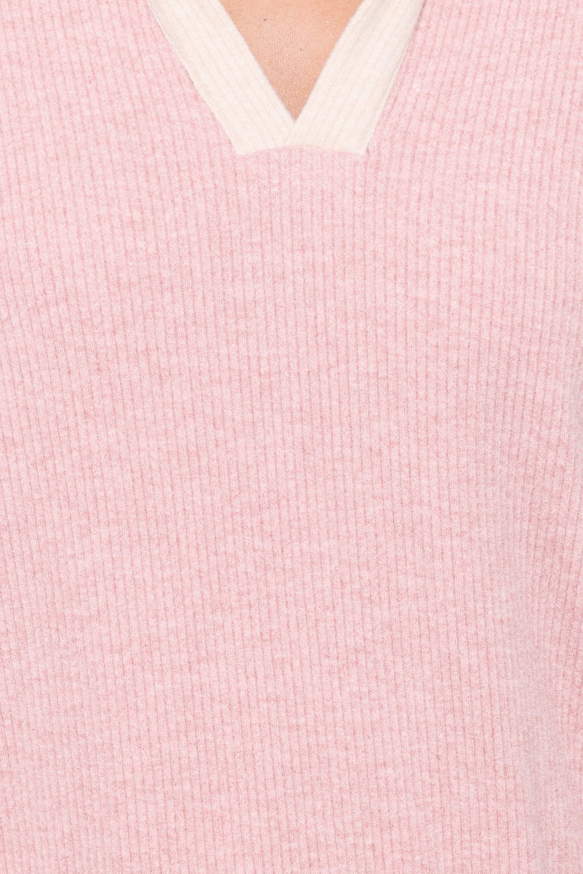 Greta Knitted Short Set - Pink