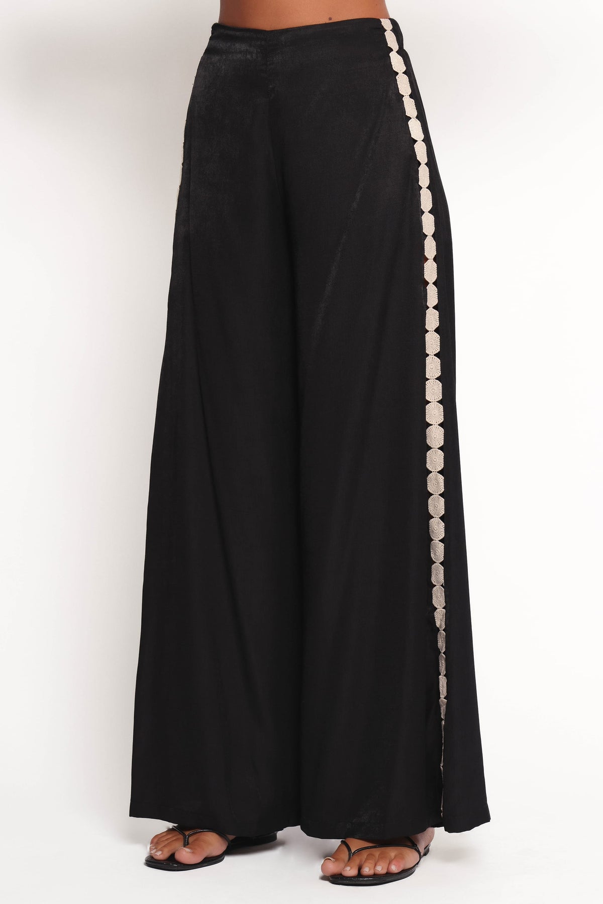 Margarete Pant Set - Black Cream