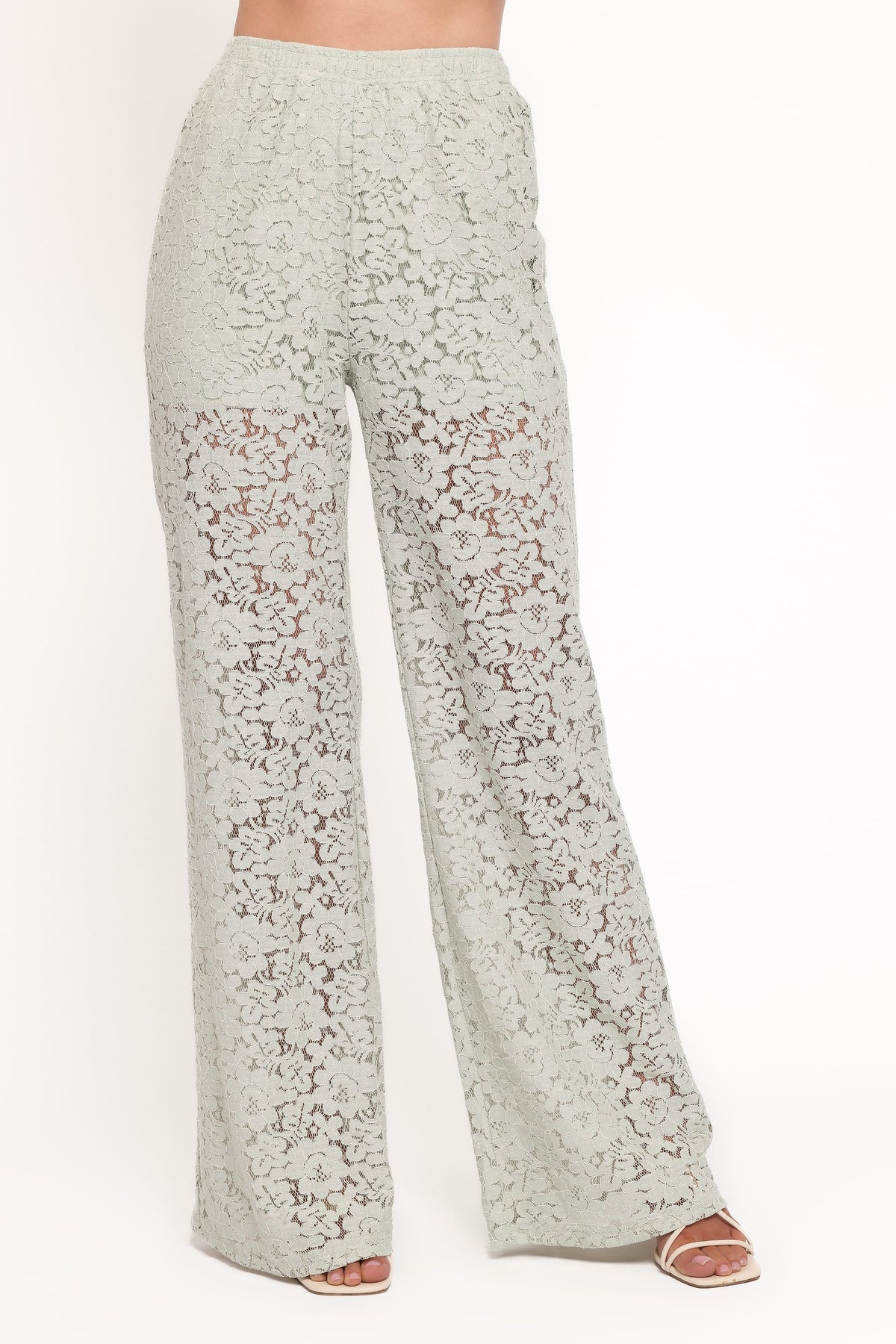 Sammy Embroidered Set - Mint Green