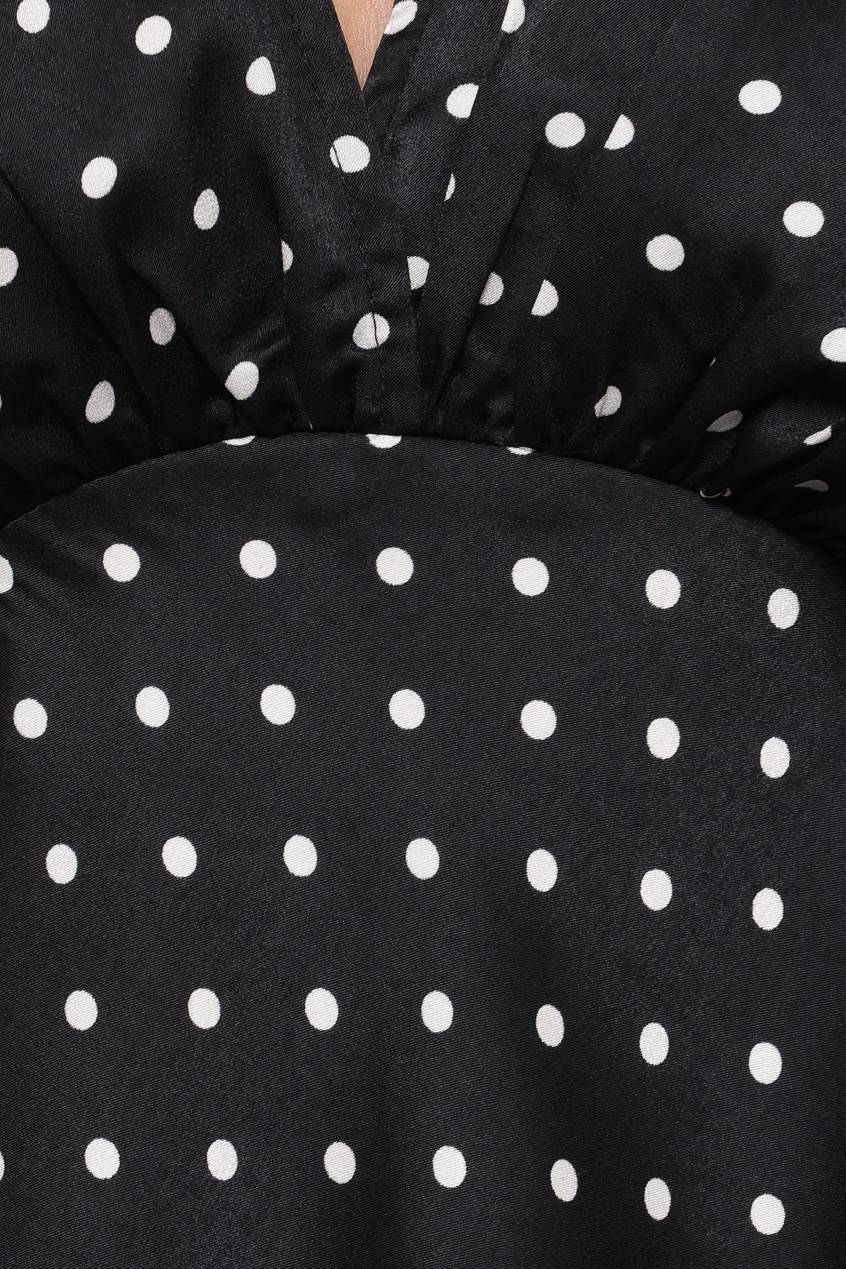 Ailbhe Top - Black Polka Dot