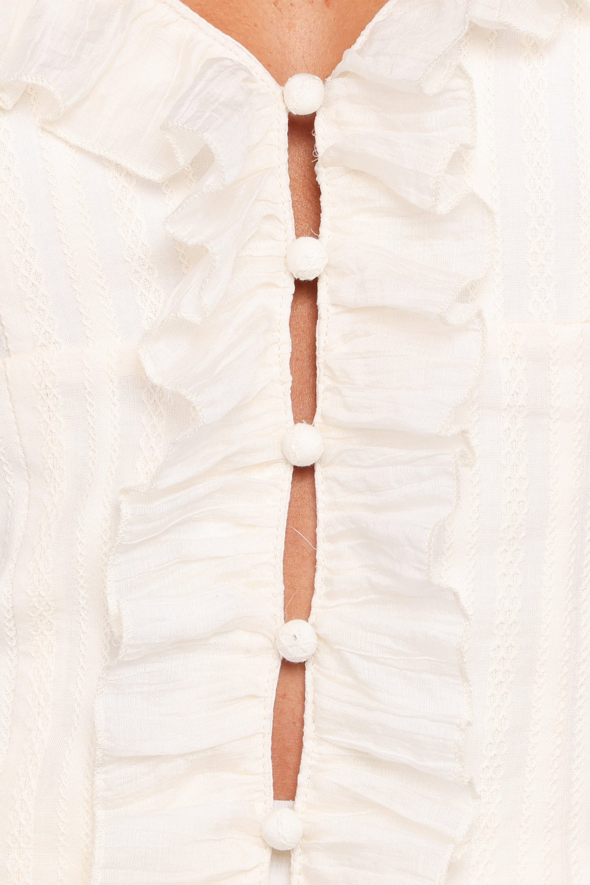 Eulalie Corset Top - Cream