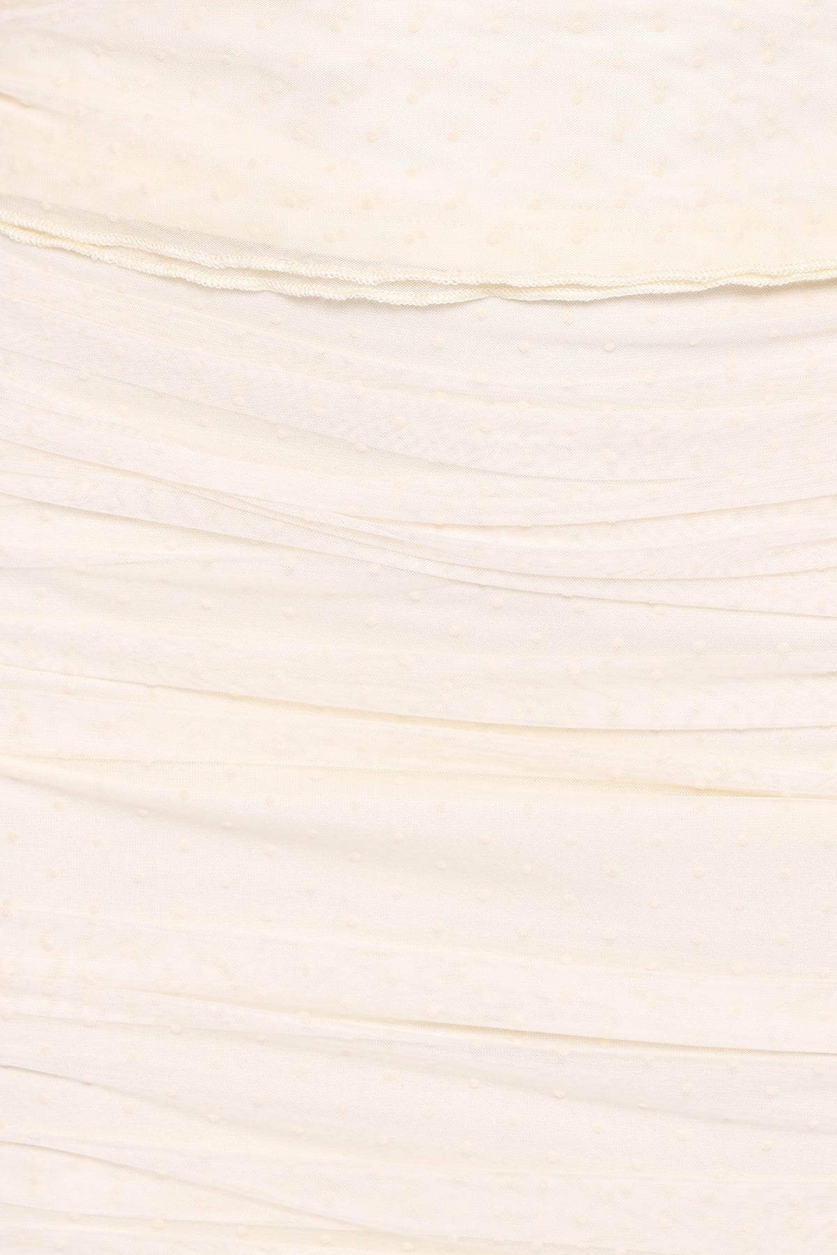 Susan Mesh One Shoulder Top - Yellow