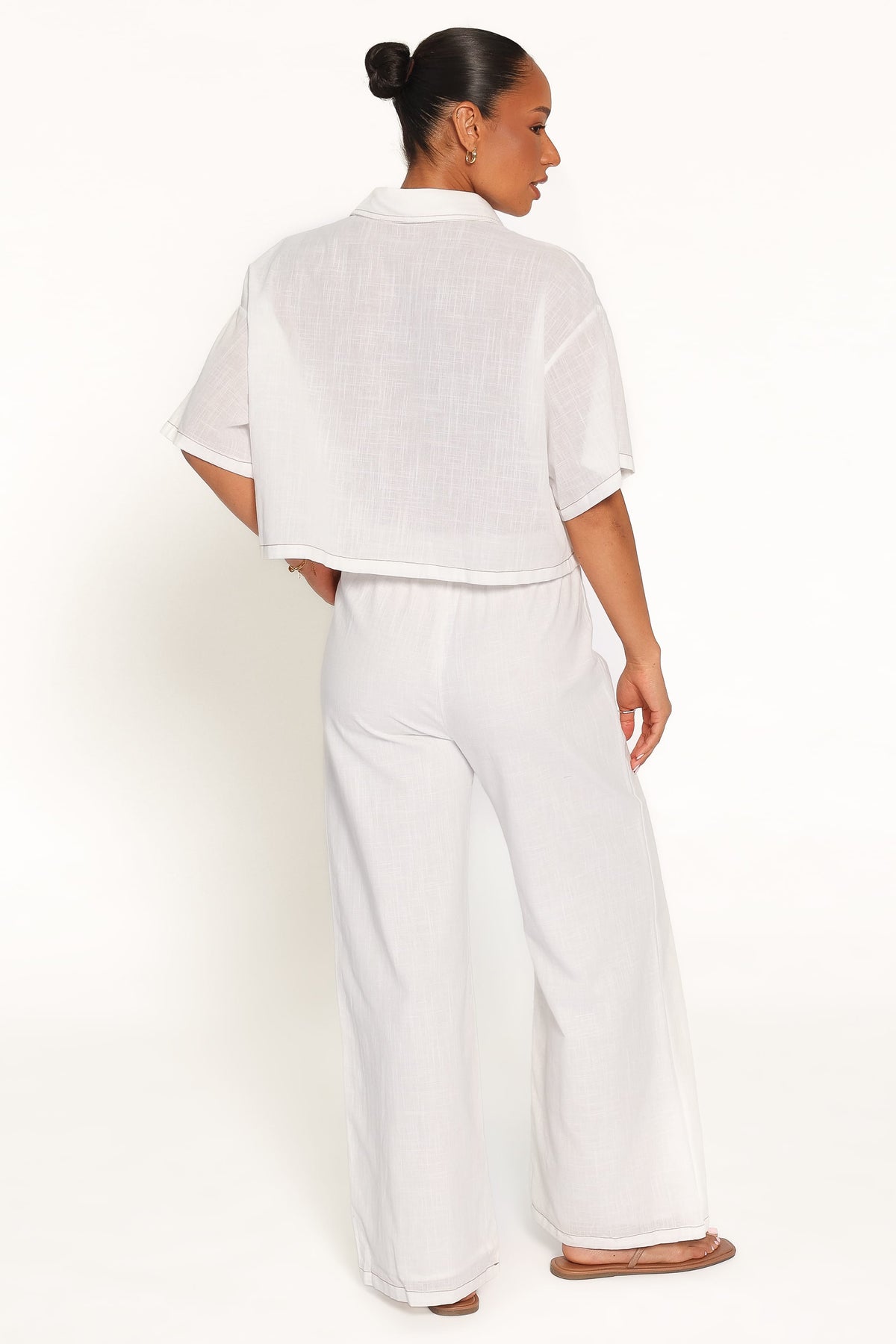 Jill Pant Set - White