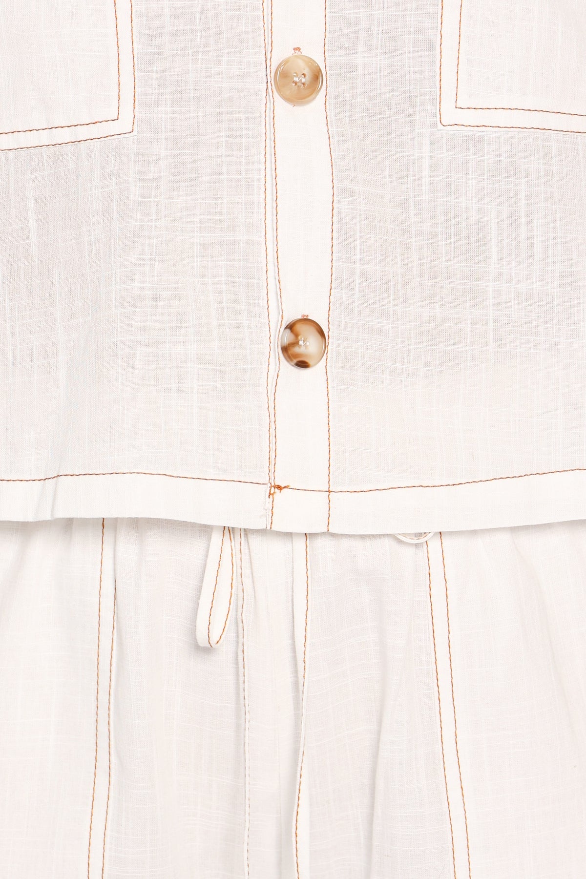 Jill Pant Set - White