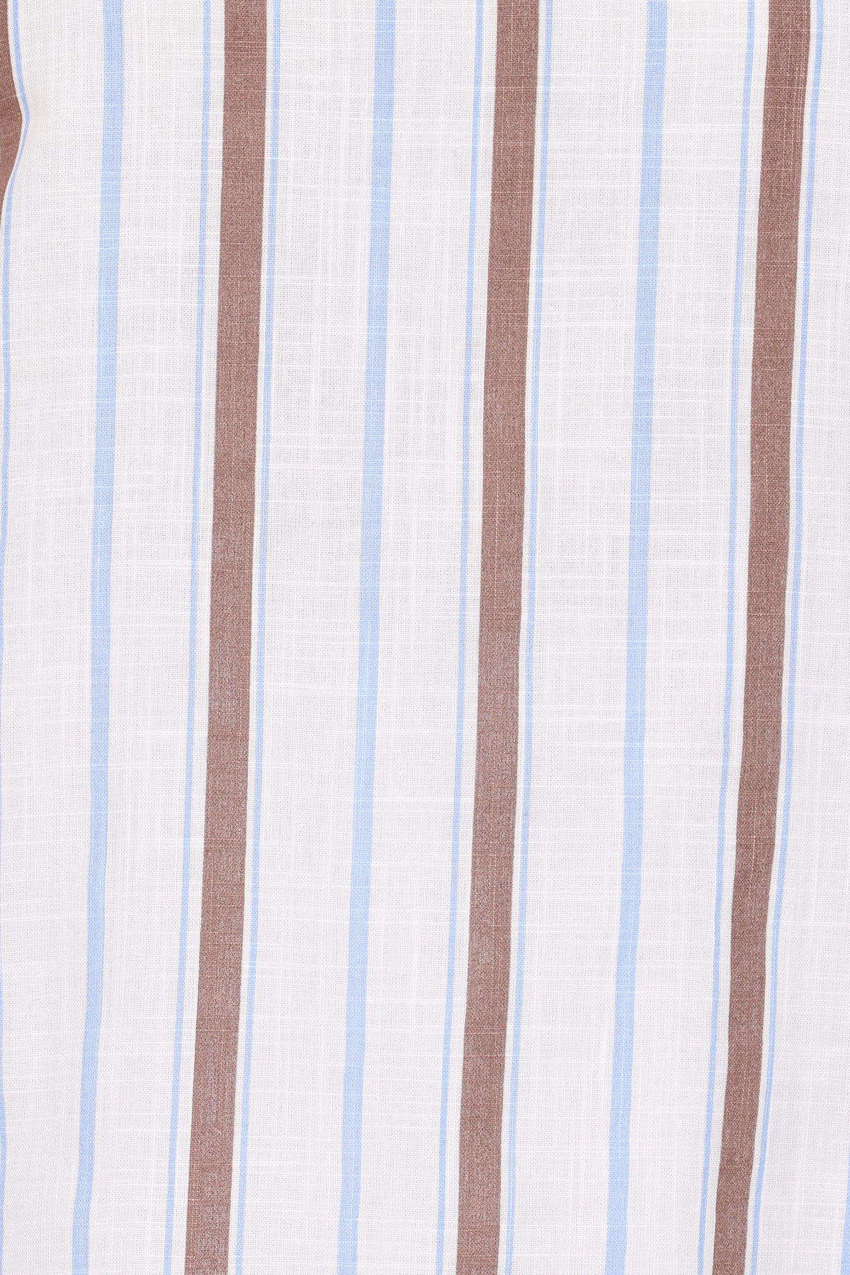 Sallie Short Set - Chocolate Blue Stripe
