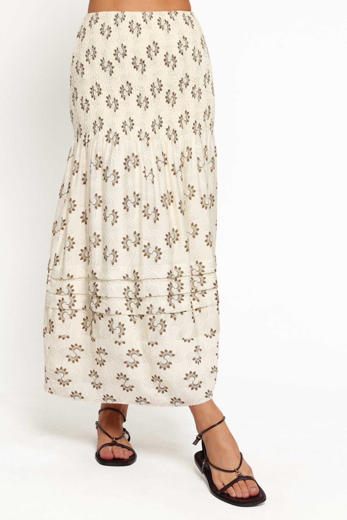 Sofia Skirt Set - Cream