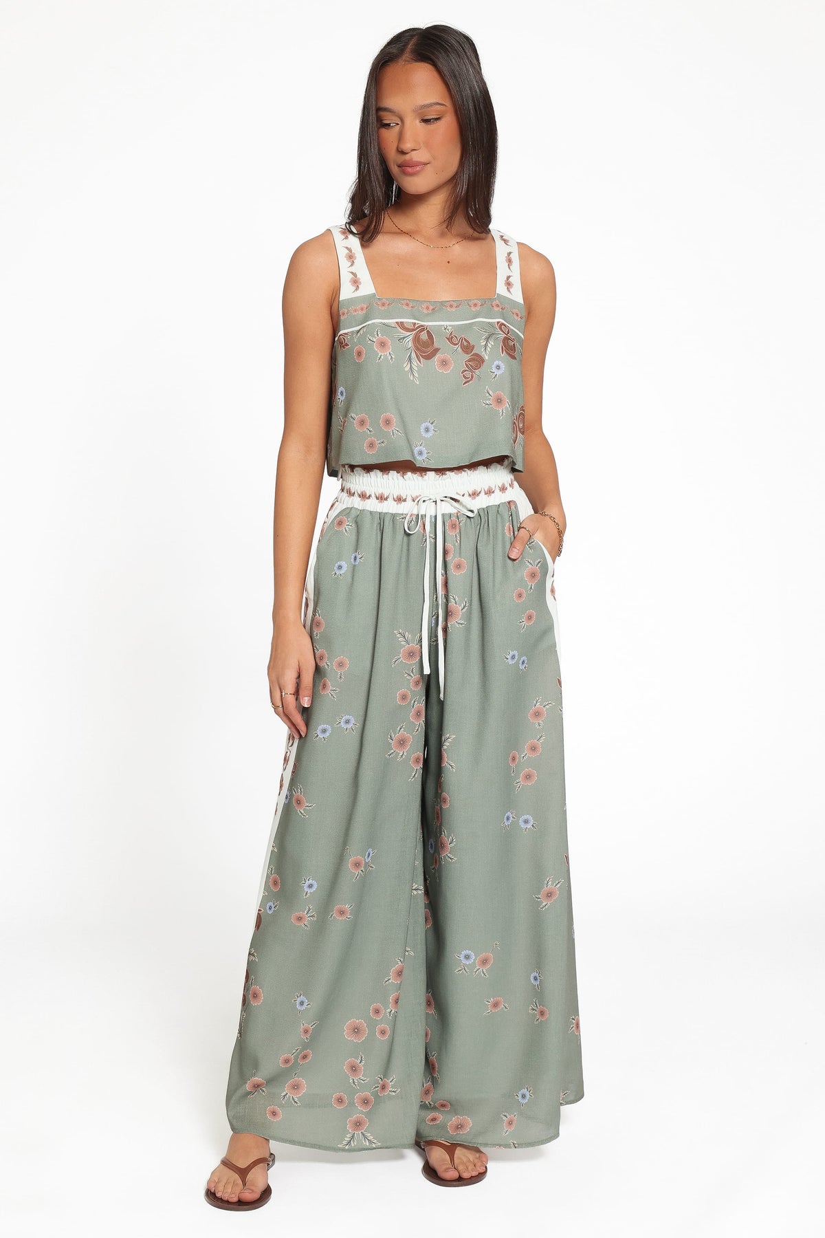 Timothy Set - Olive Floral